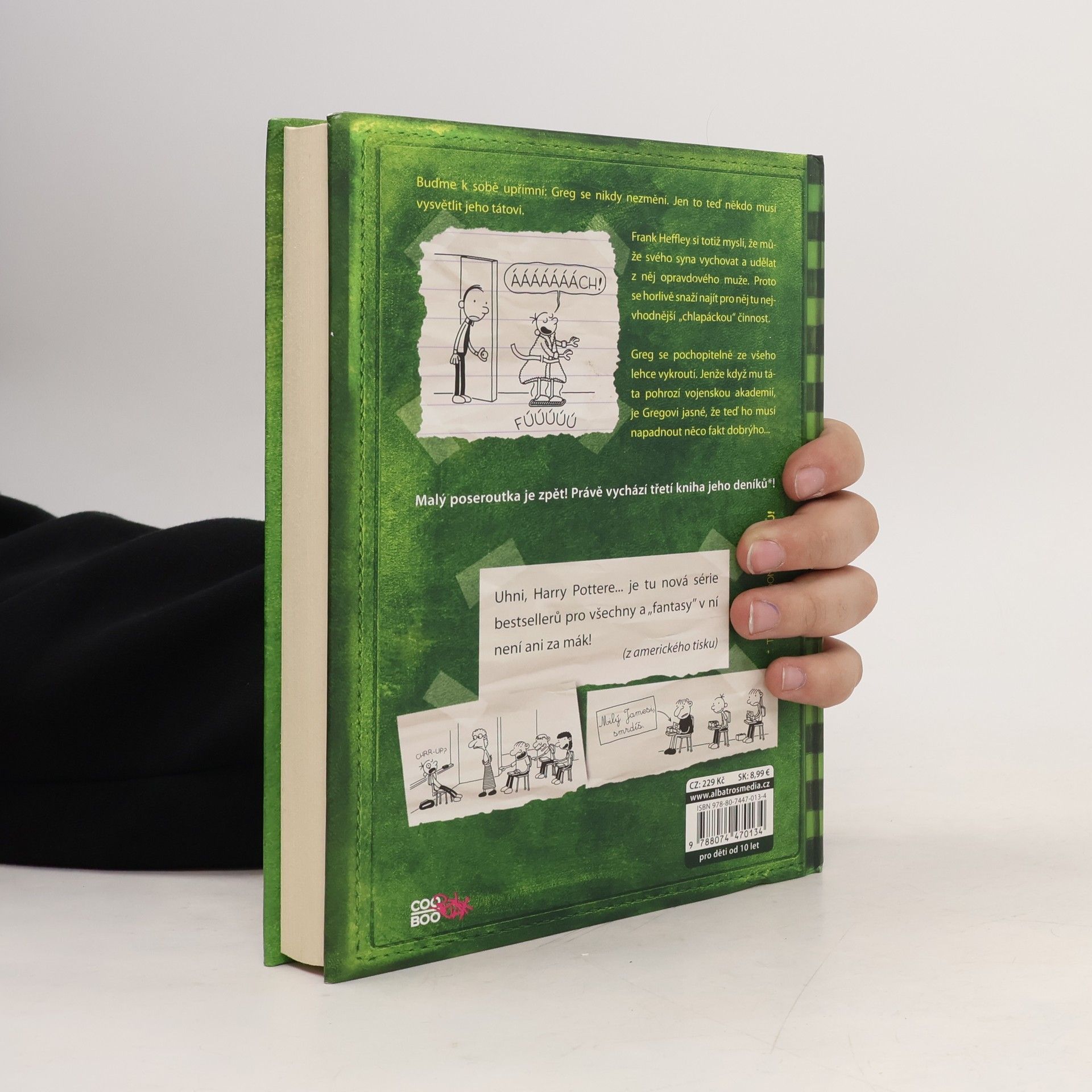 Jeff Kinney Deník malého poseroutky 3. Poslední kapka