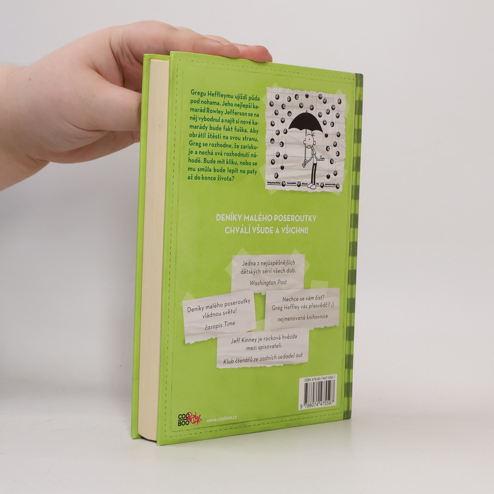 Jeff Kinney Deník malého poseroutky 8. Fakt smůla