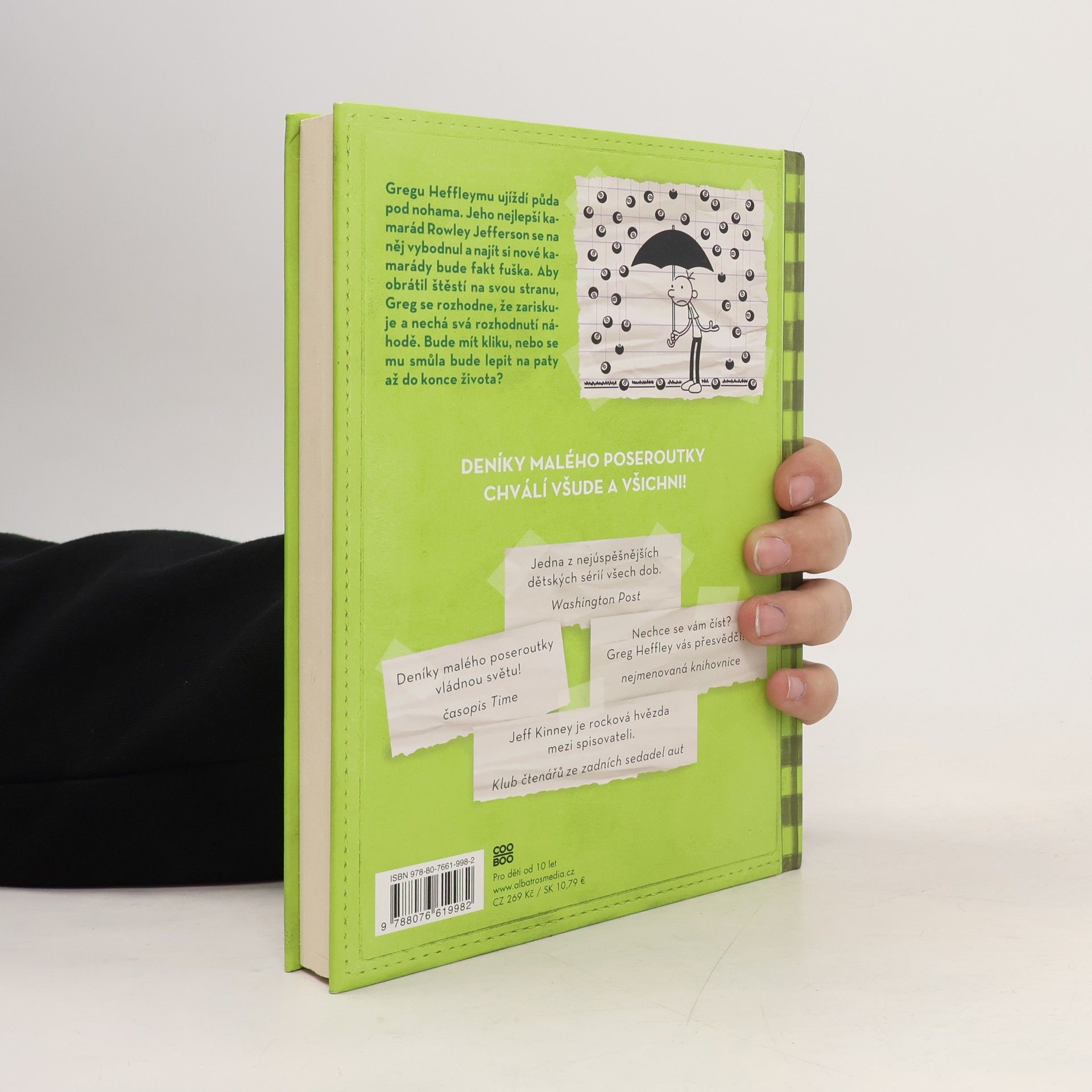 Jeff Kinney Deník malého poseroutky 8. Fakt smůla