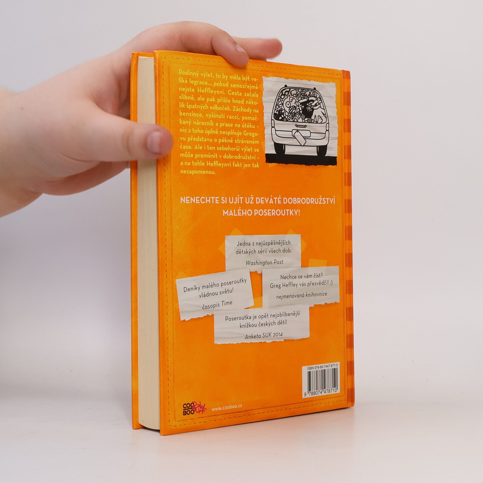 Jeff Kinney Deník malého poseroutky 9. Výlet za všechny peníze