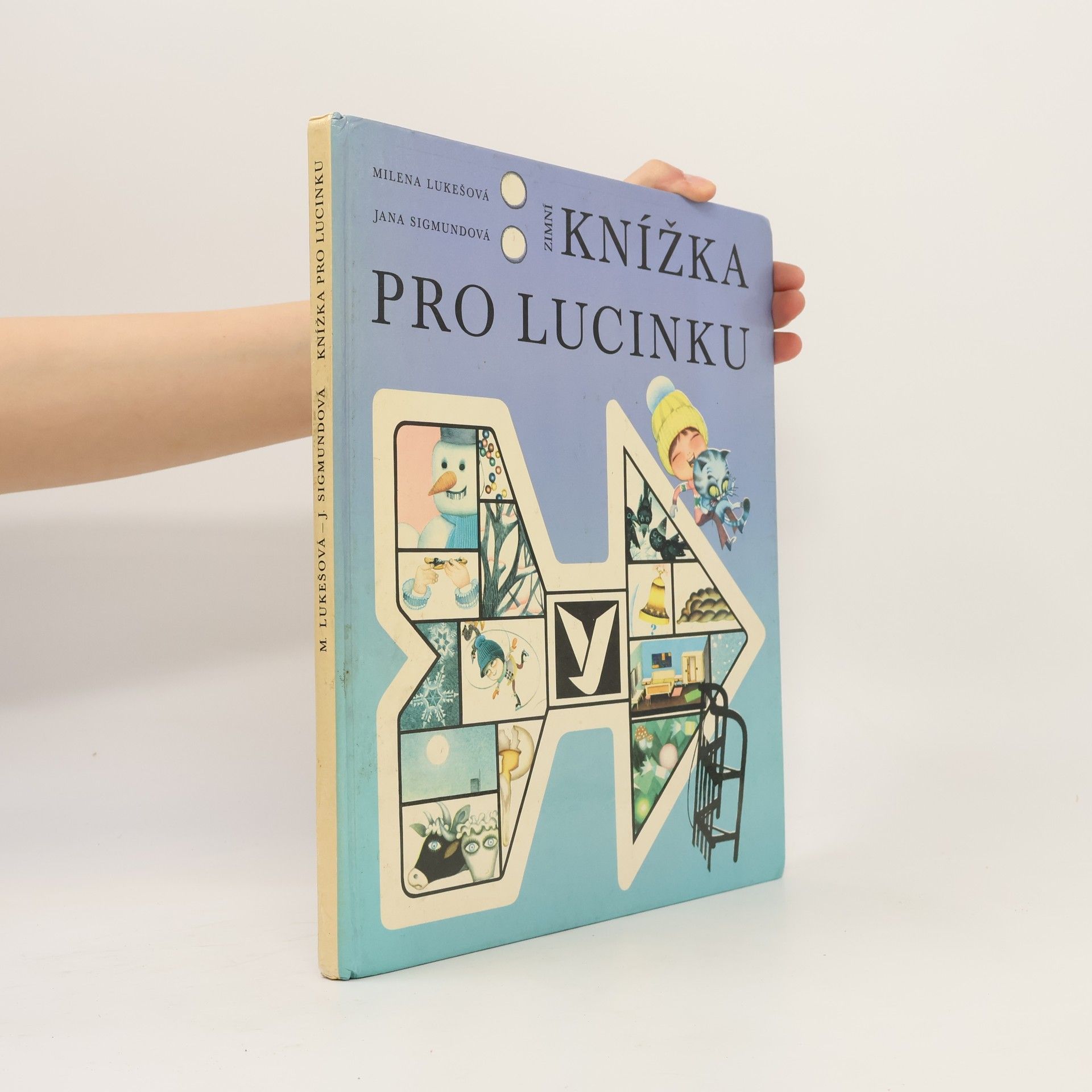 Milena Lukešová Zimní knížka pro Lucinku