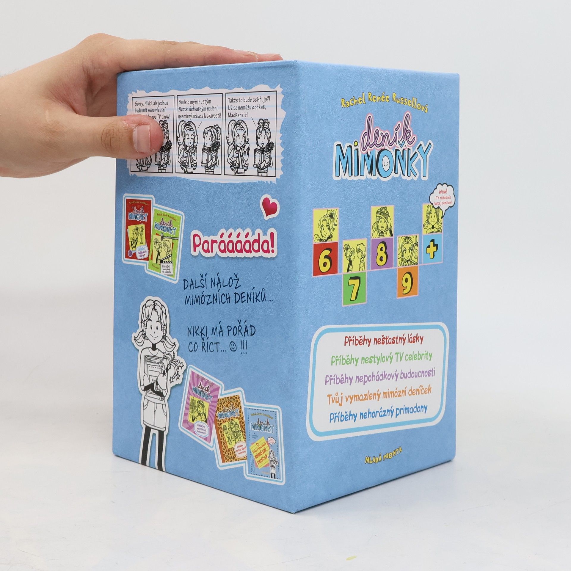 Rachel Renee Russell Deník Mimoňky 6-9 + deníček (box)