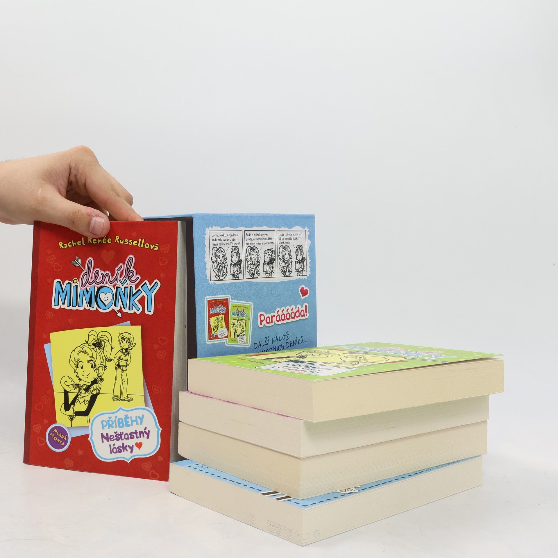 Rachel Renee Russell Deník Mimoňky 6-9 + deníček (box)