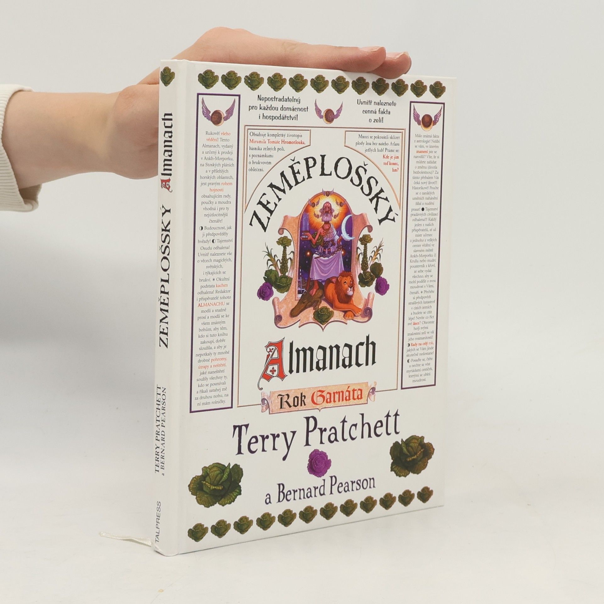 Terry Pratchett Světoznámý zeměplošský almanach pro rok garnáta: pro město Ankh-Morpork a přilehlé zemědělské oblasti