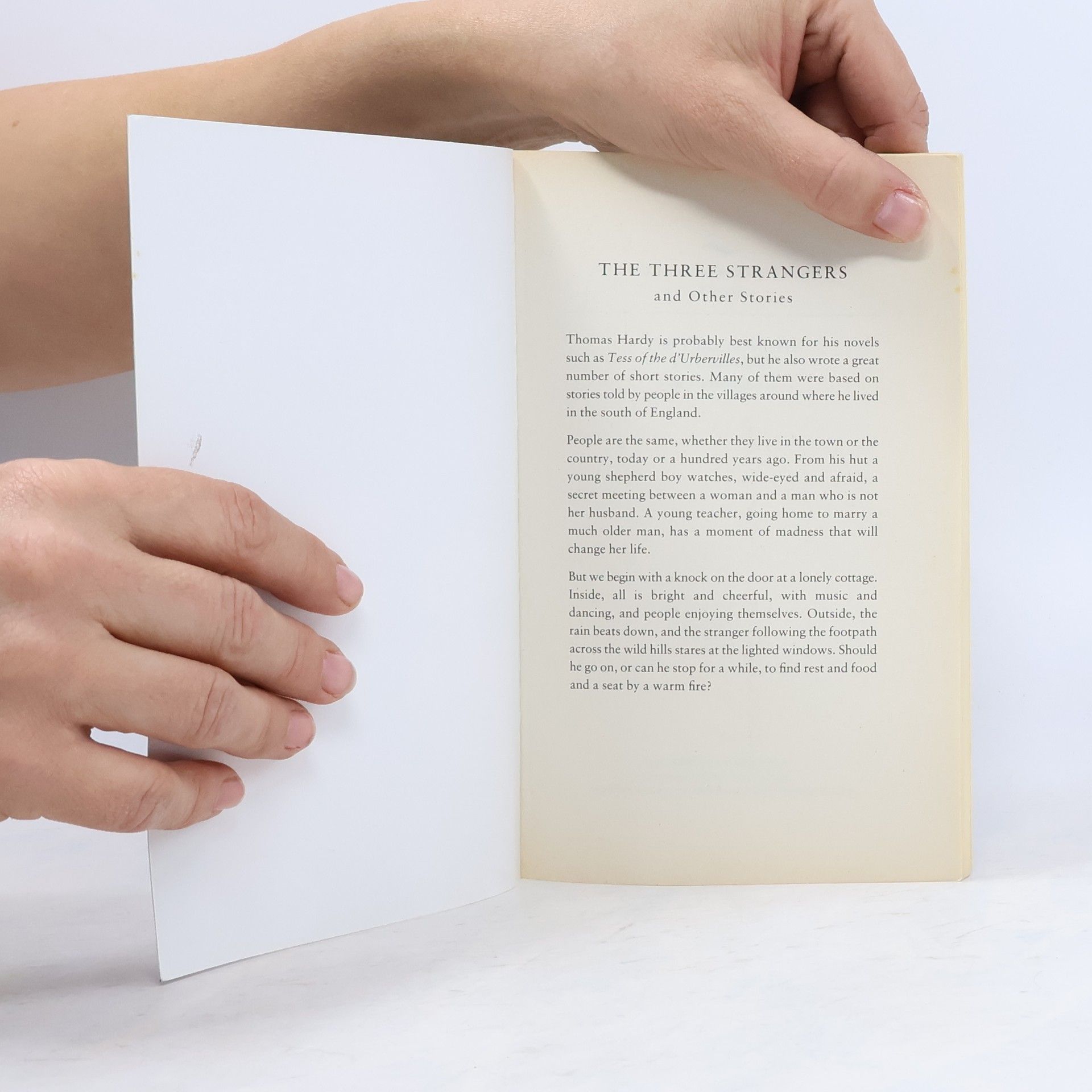 Thomas Hardy The three strangers and other stories