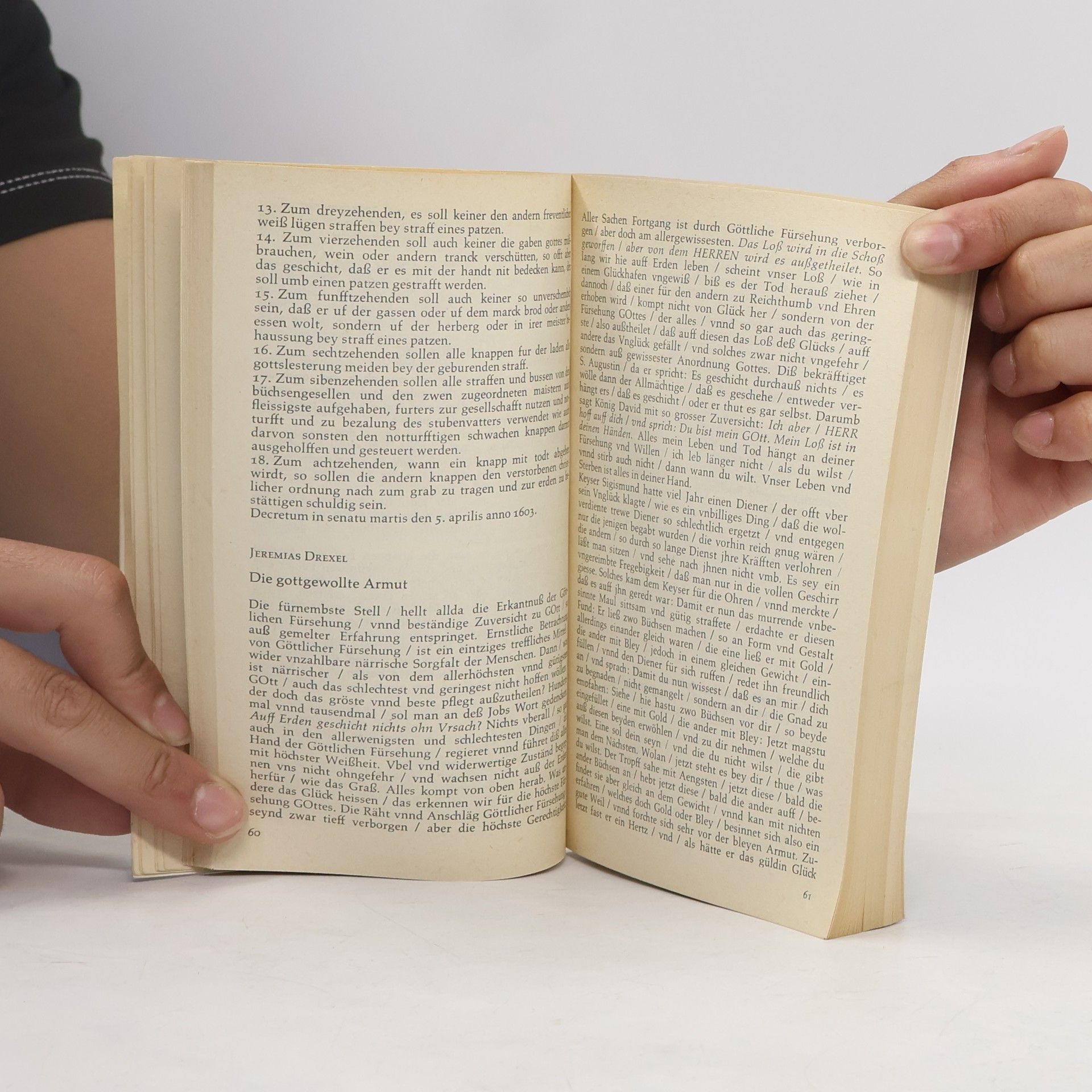 Walther Killy Deutsches Lesebuch 1/1. Das Zeitalter des Barock