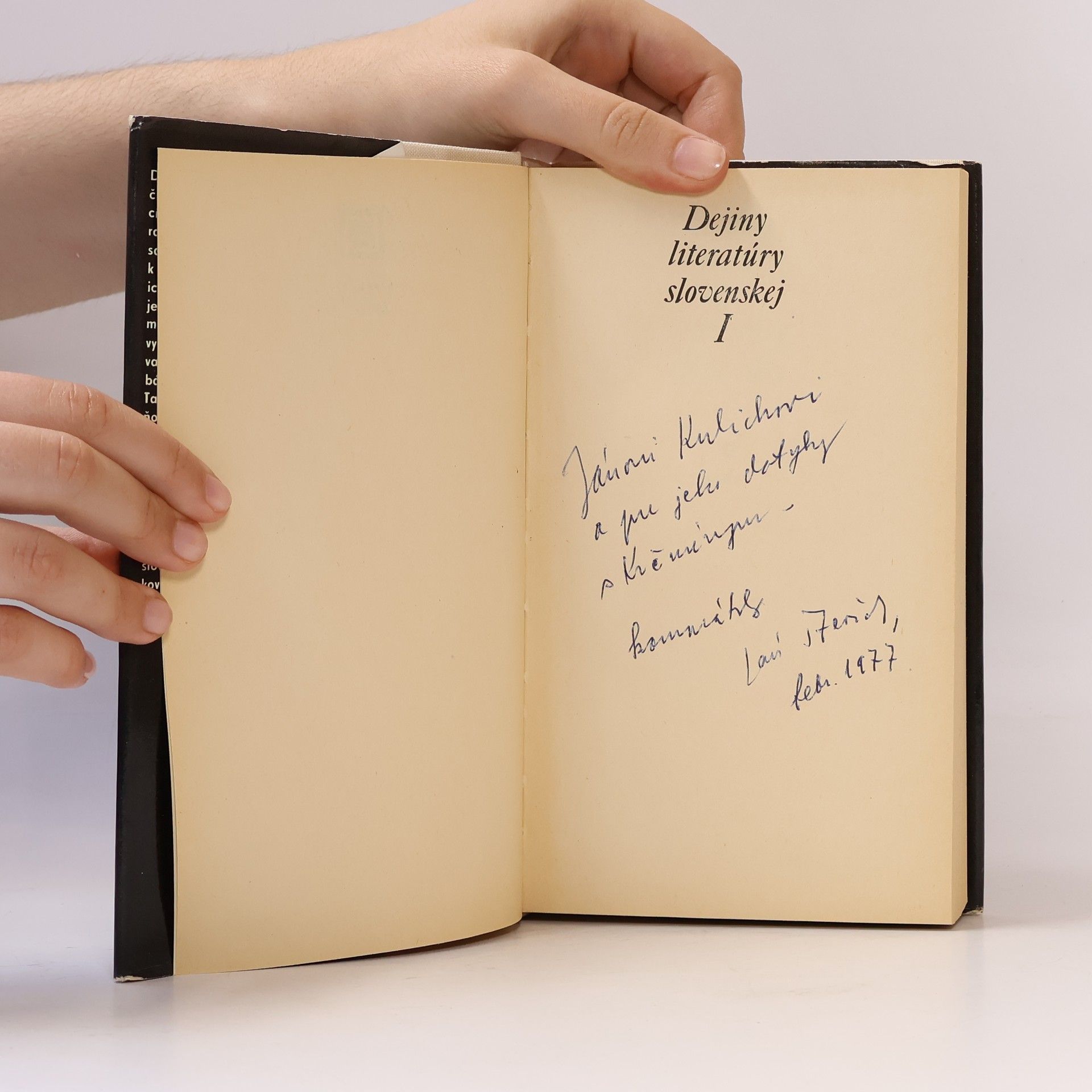 Štefan Krčméry Dejiny literatúry slovenskej I.