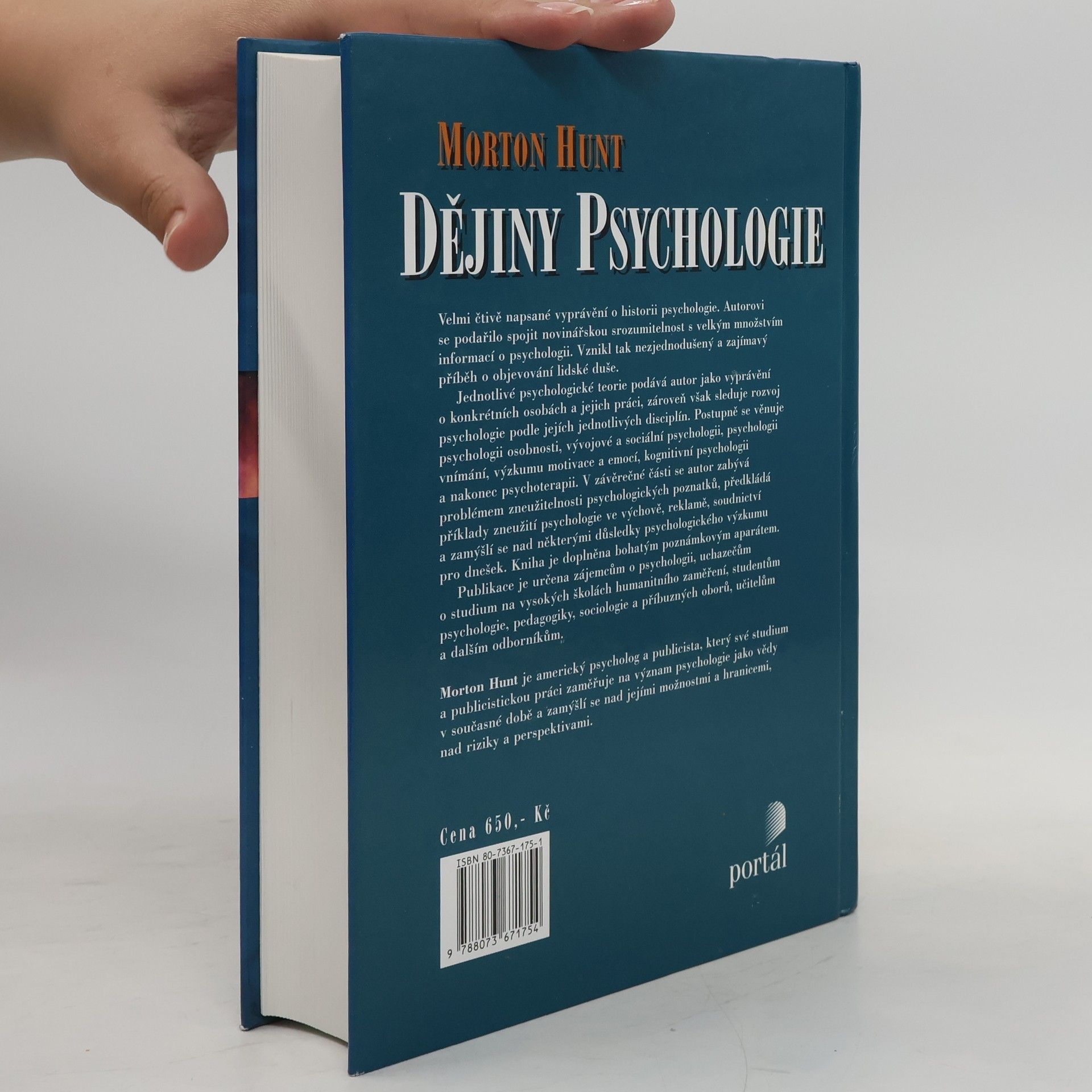 Morton Hunt Dějiny psychologie