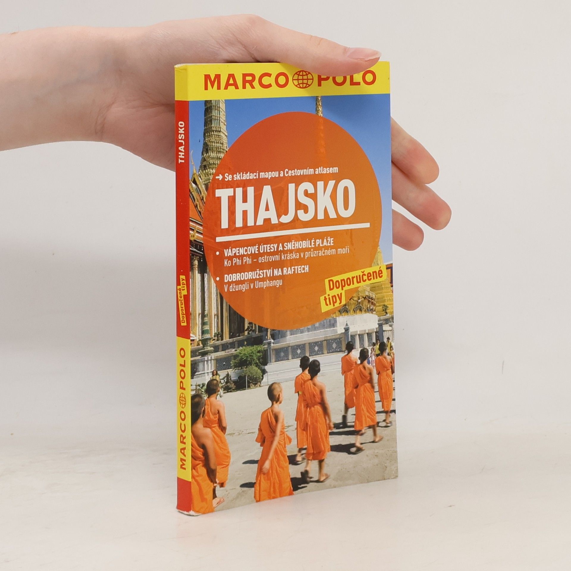 Wilfried Hahn Thajsko. Doporučené tipy. Se skládací mapou a cestovním atlasem