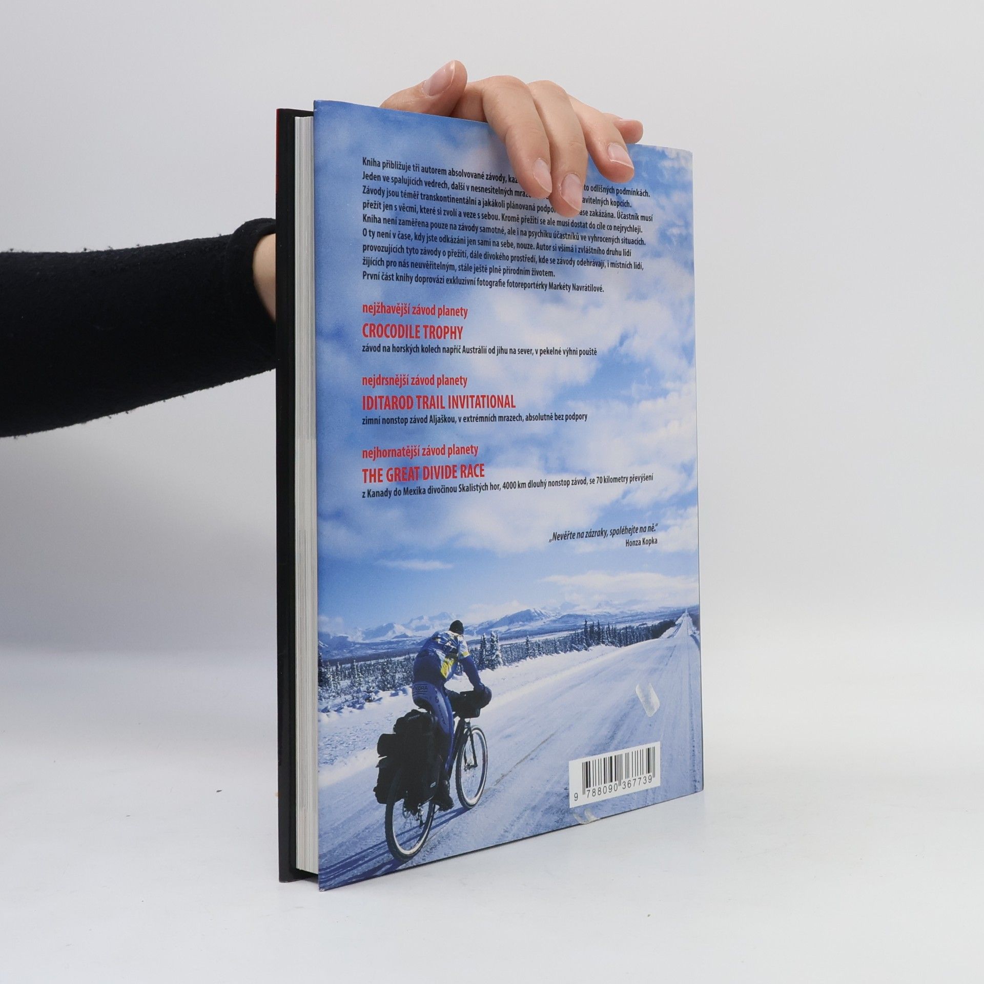 Jan Kopka Cyklistickým peklem