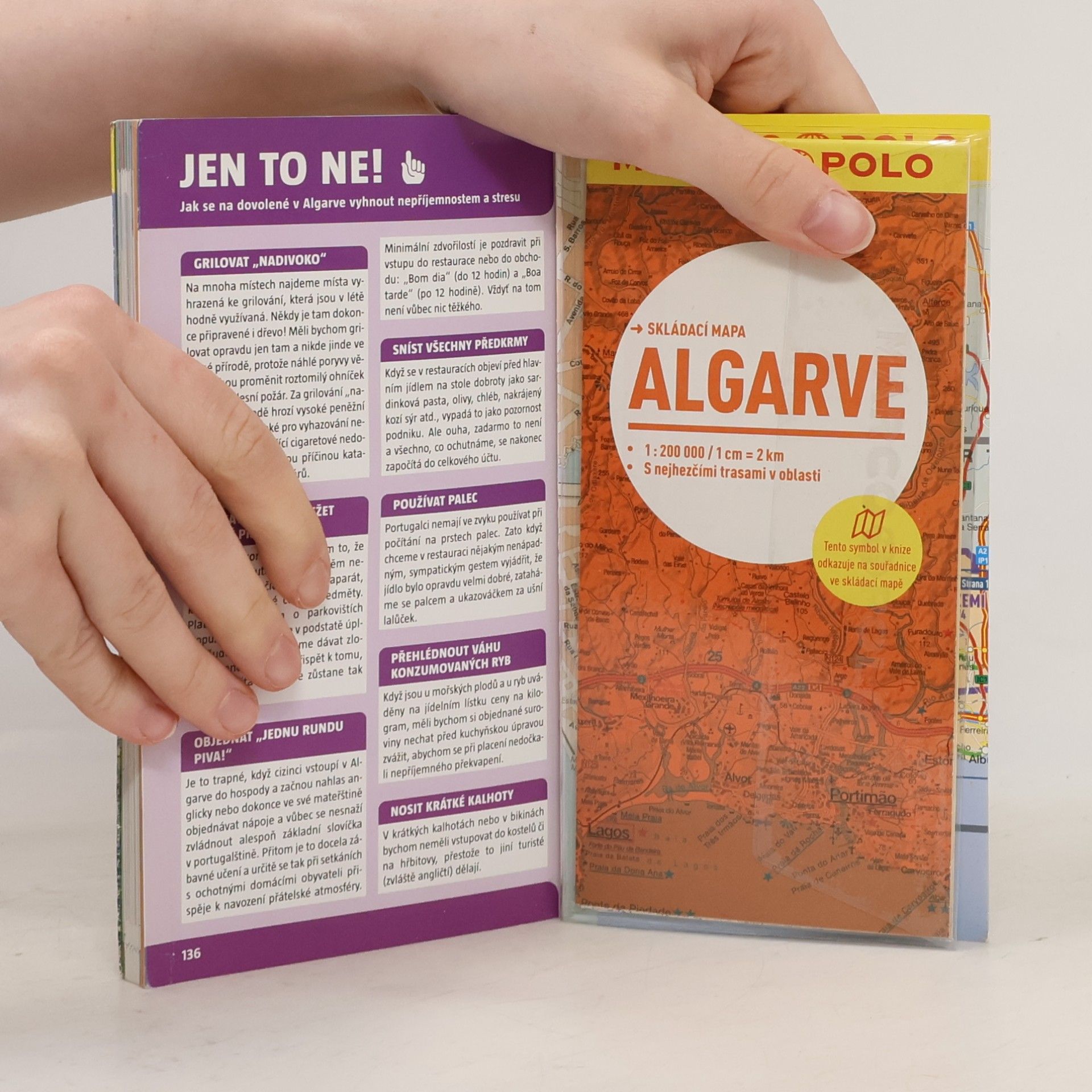 Rolf Osang Algarve : doporučené tipy : [se skládací mapou a cestovním atlasem]