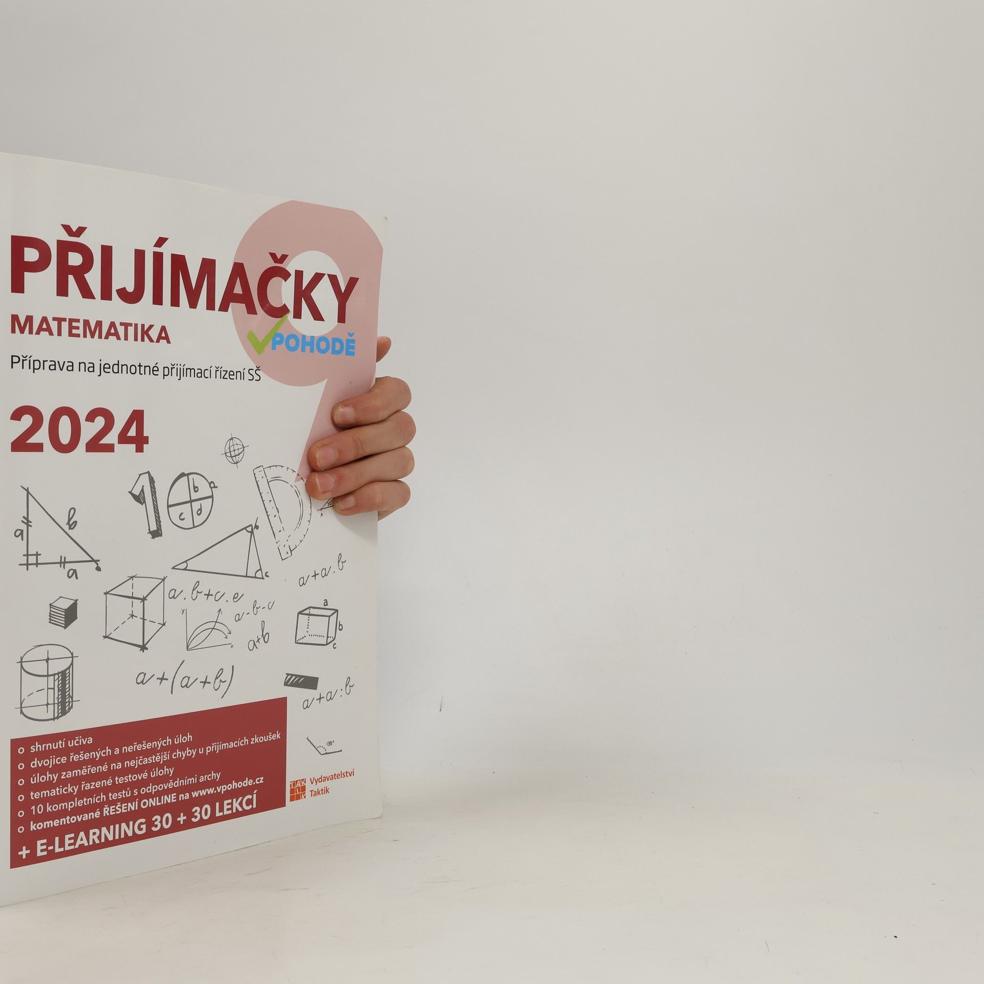 Robert Weinlich Přijímačky v pohodě : příprava na jednotné přijímací řízení SŠ 2024. Matematika
