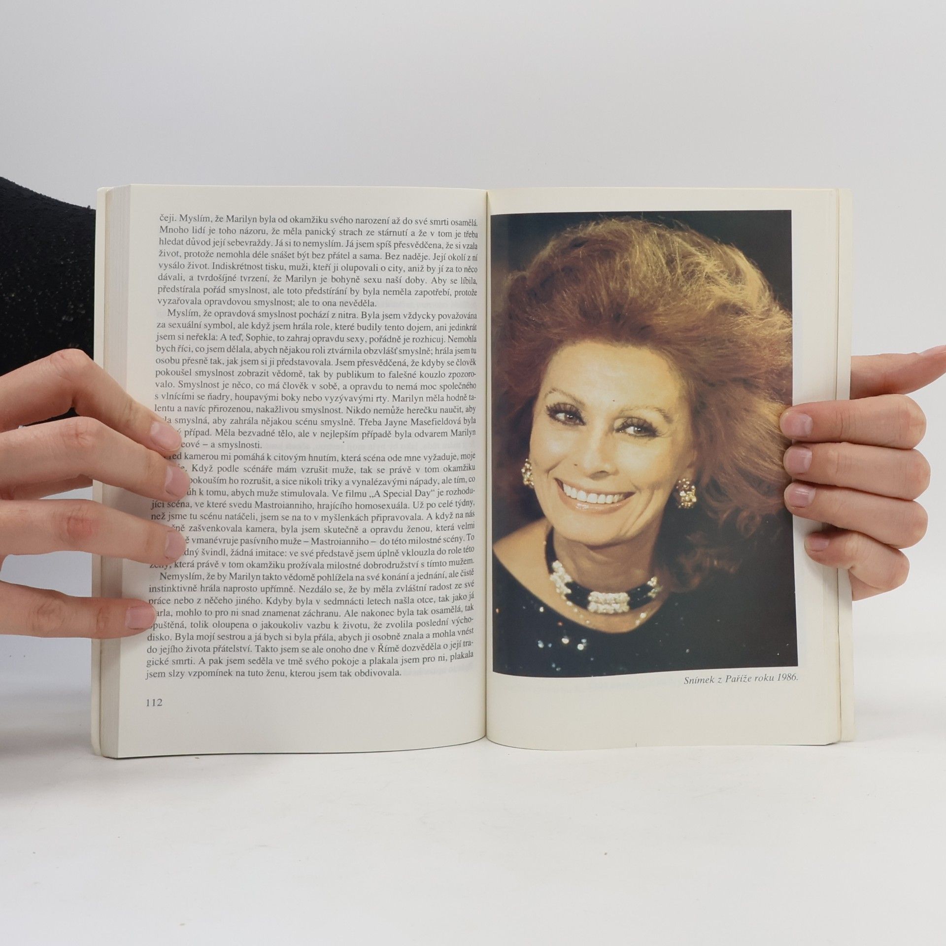 A. E. Hotchner Sophia Loren