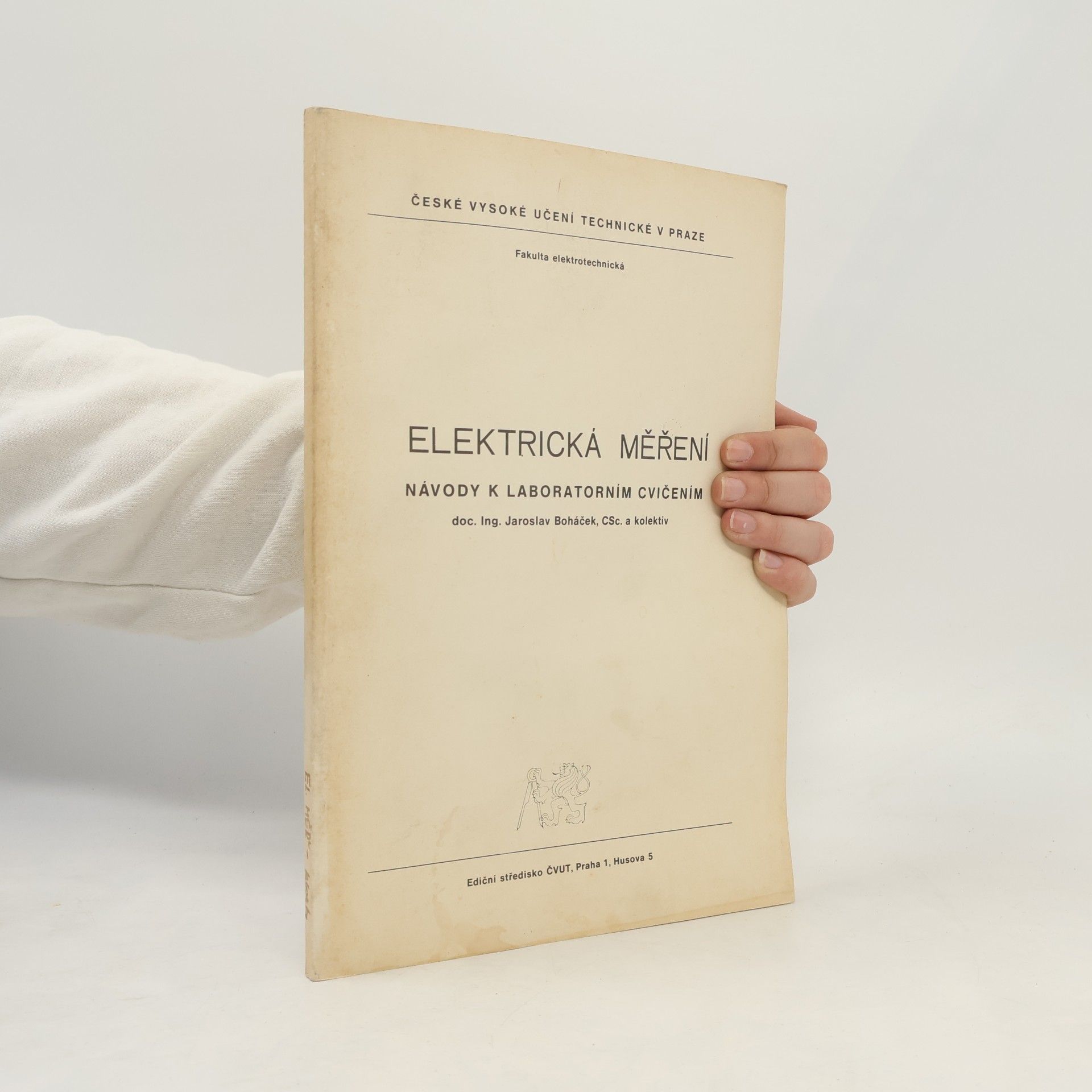 Jaroslav Boháček Elektrická měření