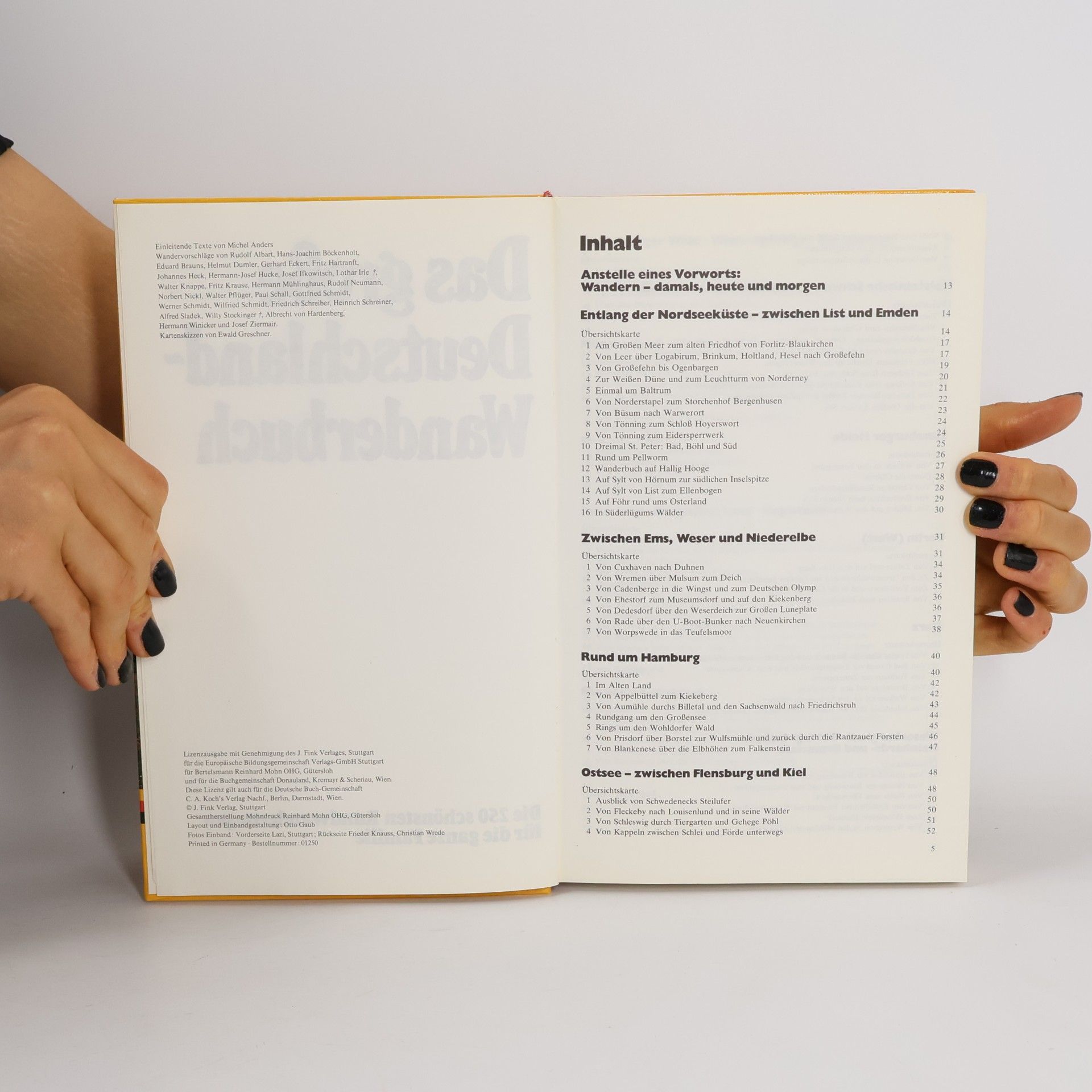 Auteurscollectief Das große Deutschland-Wanderbuch