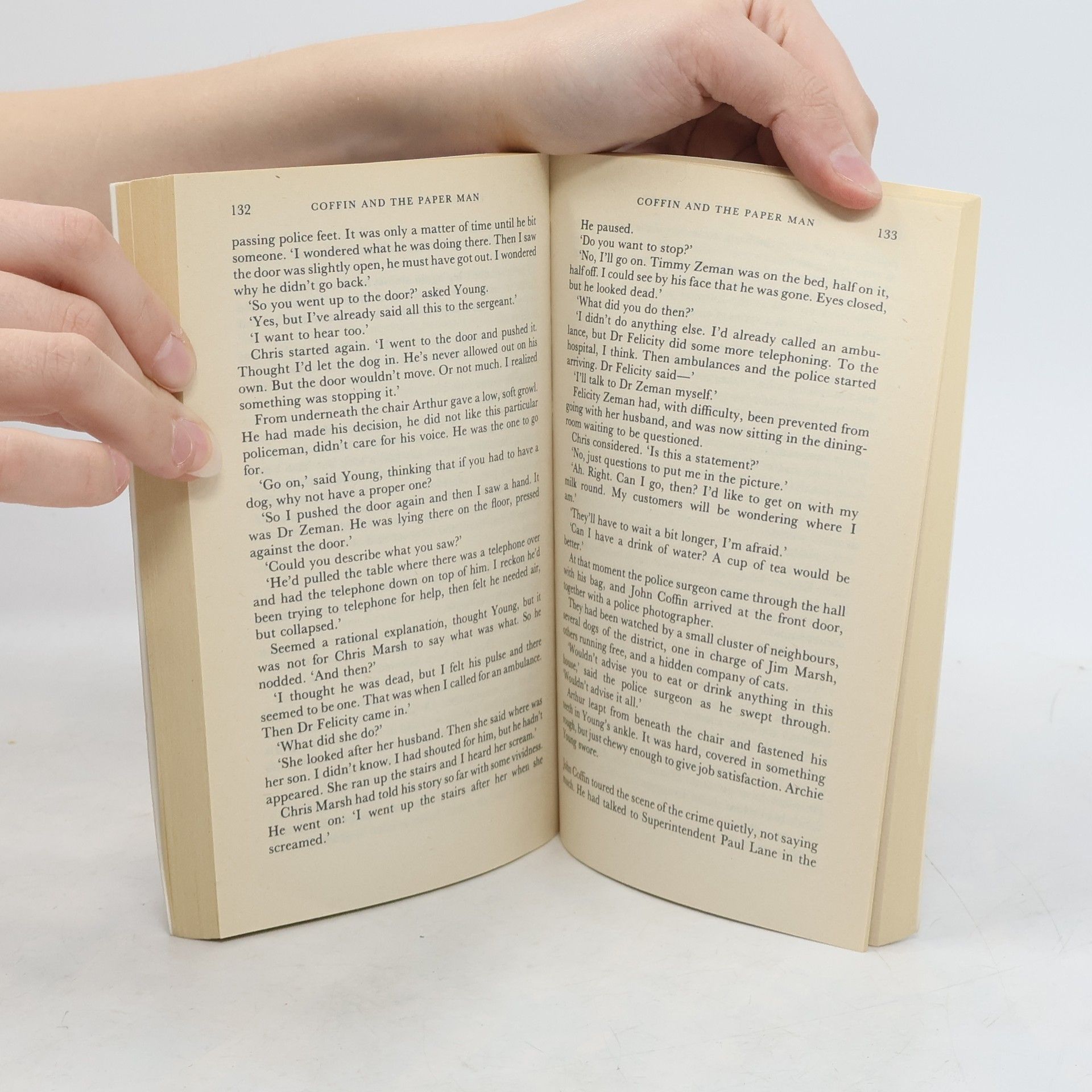 Gwendoline Butler Crime Club: Coffin and the Paper Man