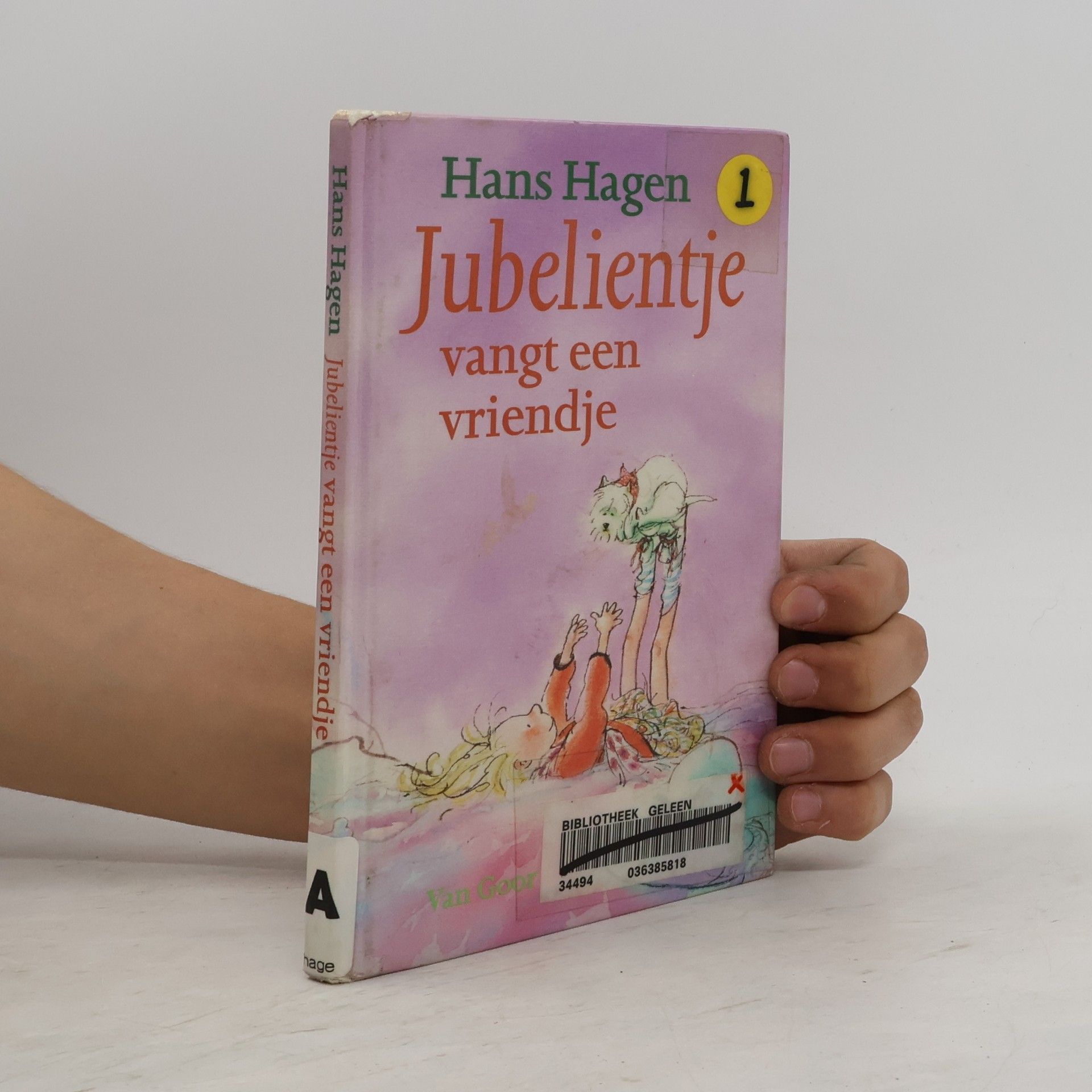 Hans Hagen Jubelientje vangt een vriendje