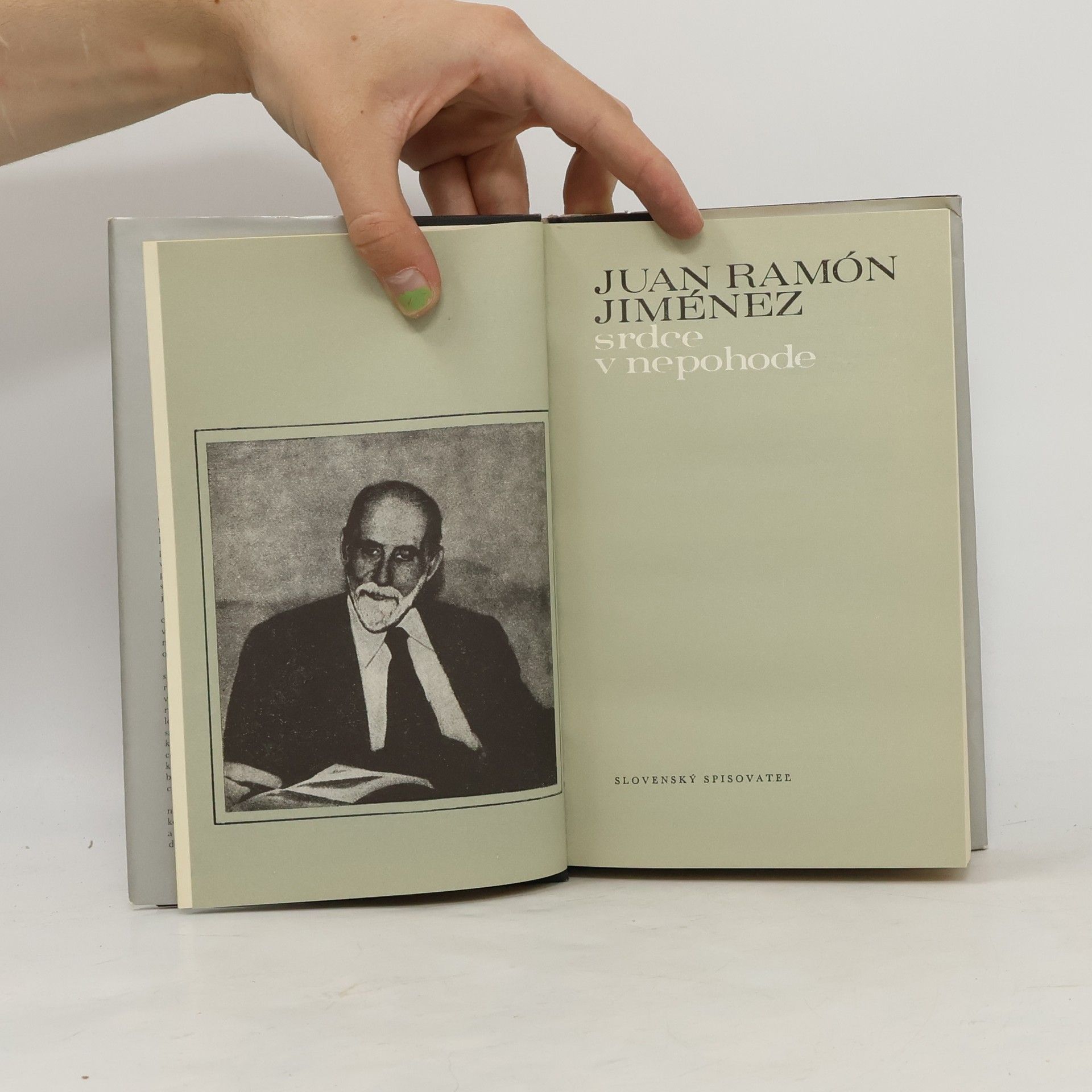 Juan Ramón Jiménez Srdce v nepohode