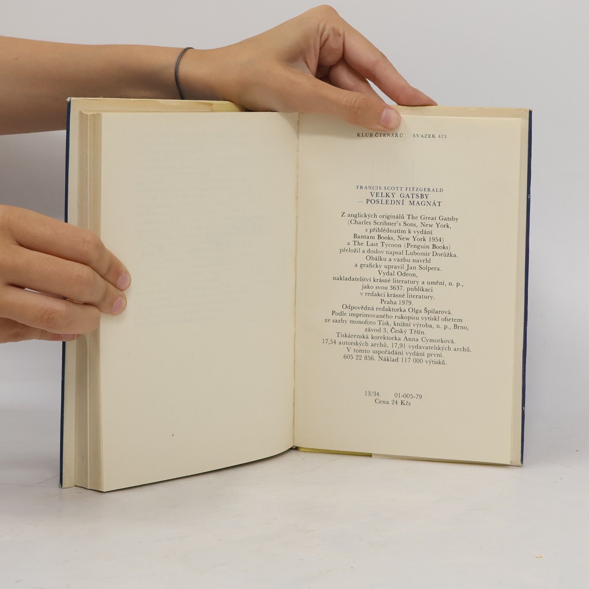 Francis Scott Fitzgerald Velký Gatsby. Poslední magnát