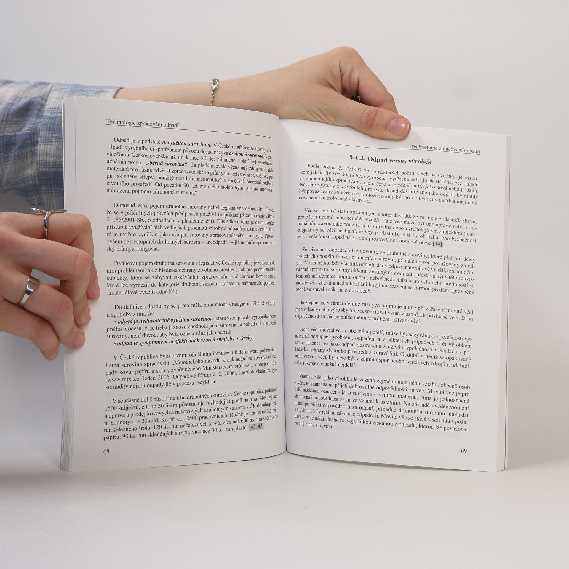 Collectif d'auteurs Odpadové hospodářství