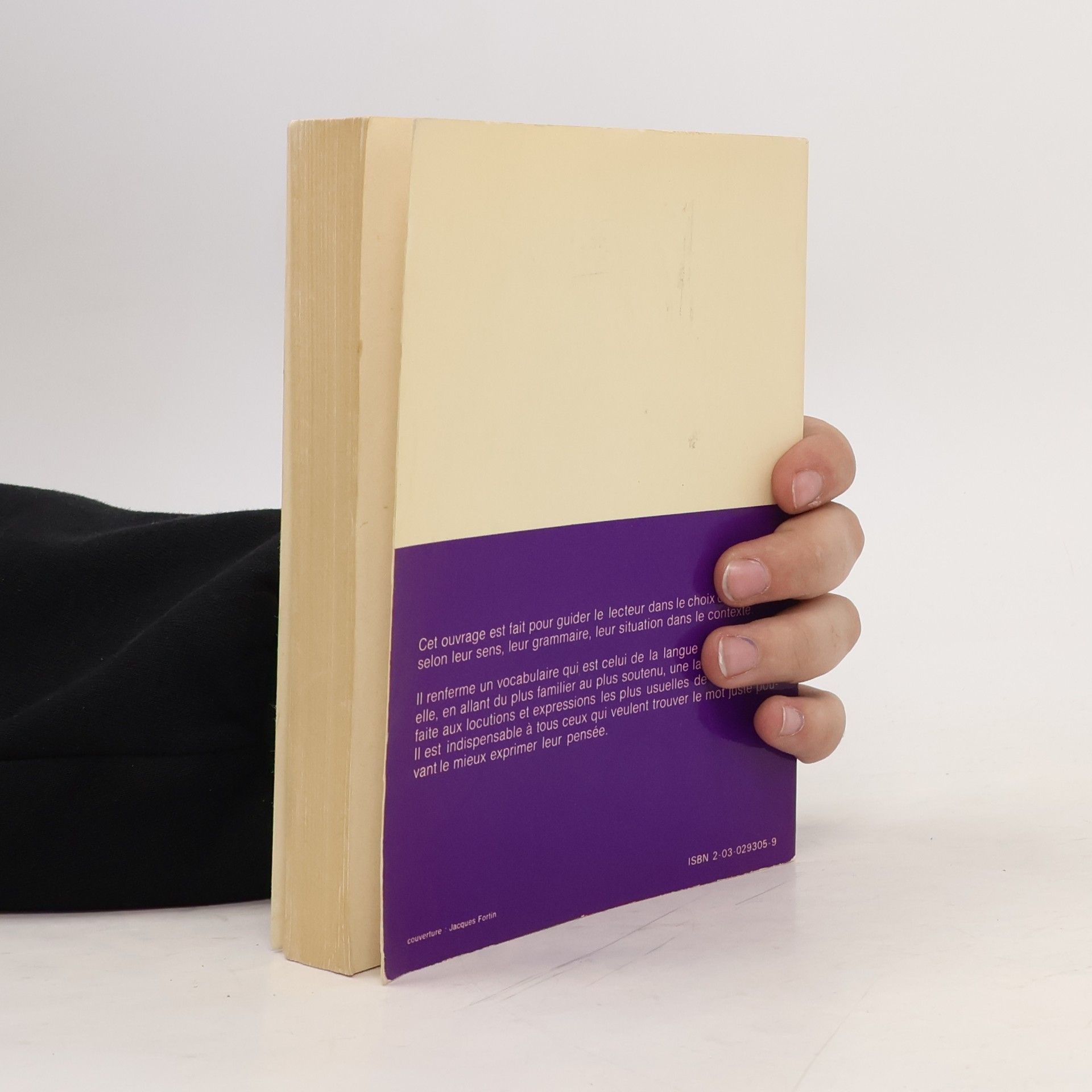 AA.VV. Dictionnaire de Poche de la langue Française. Synonymes