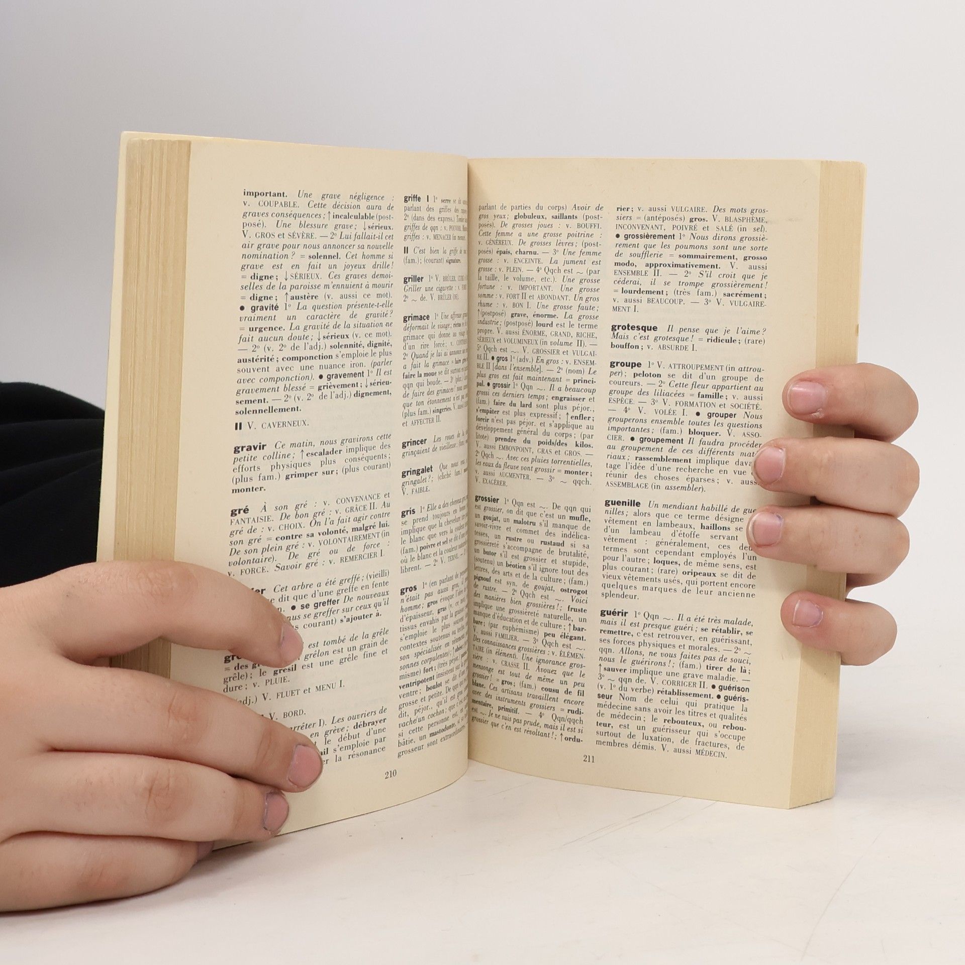 AA.VV. Dictionnaire de Poche de la langue Française. Synonymes
