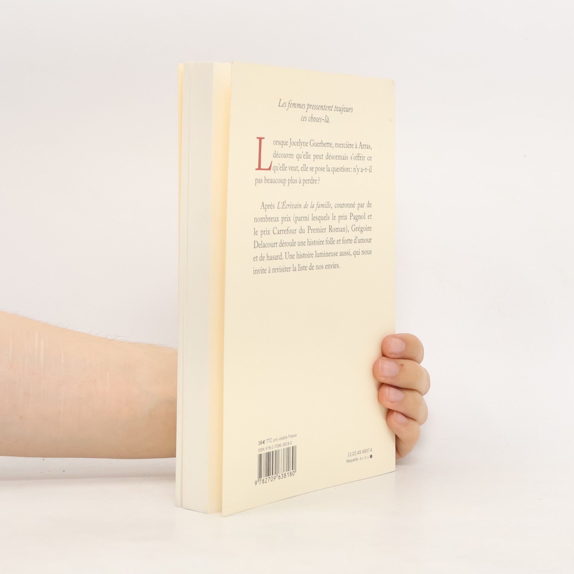 Grégoire Delacourt La liste de mes envies. Alle meine Wünsche, französische Ausgabe