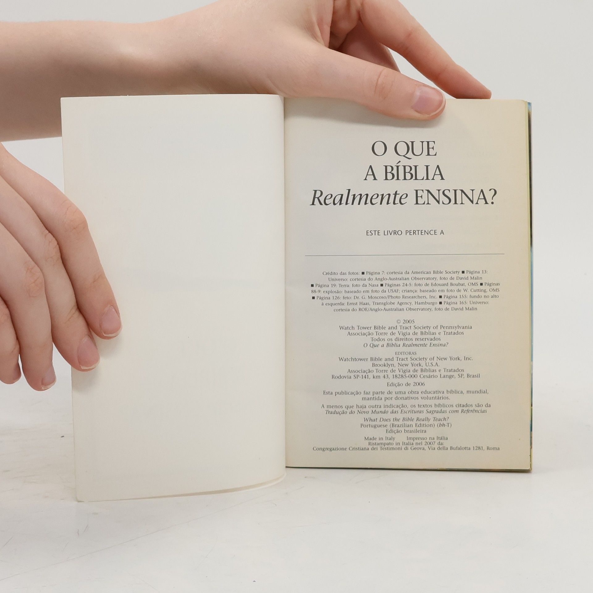 Autorenkollektiv O que a bíblia realmente ensina?
