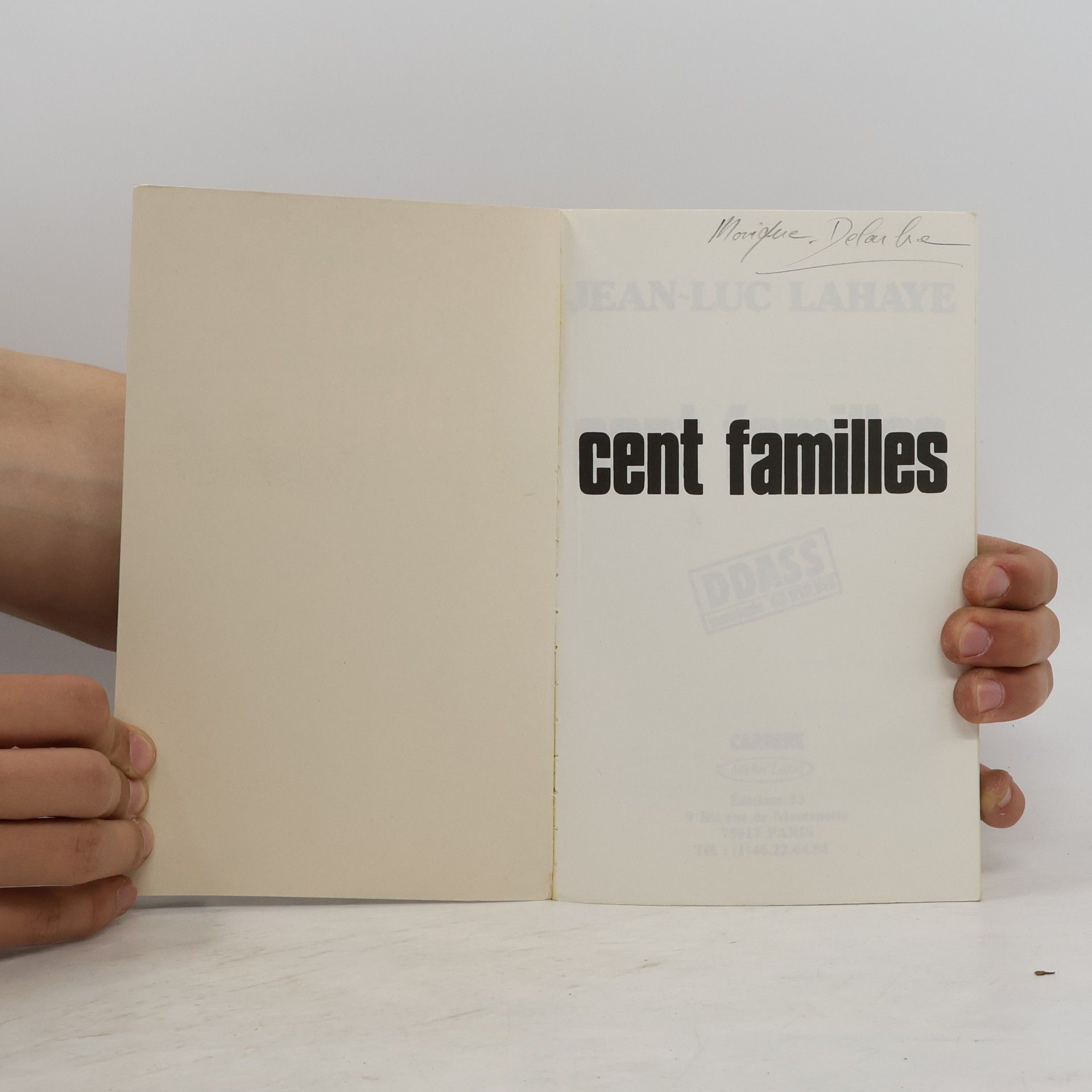 Jean-Luc Lahaye Cent familles