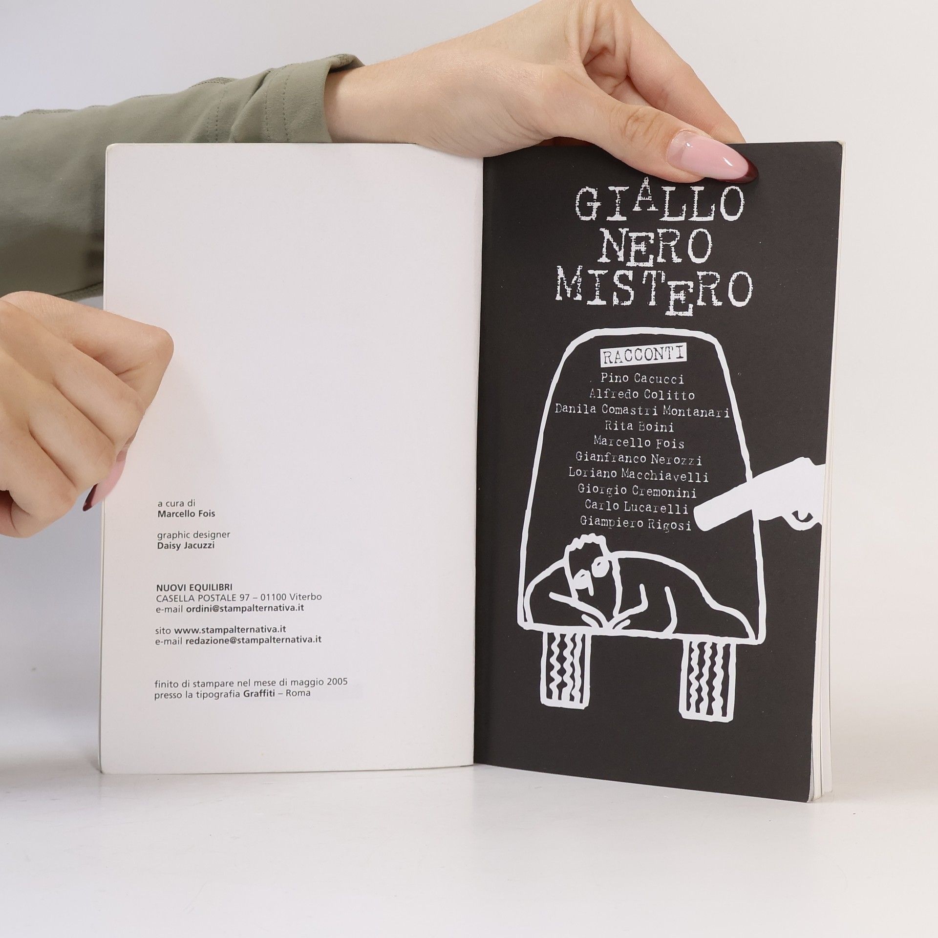 Pino Cacucci Giallo nero mistero