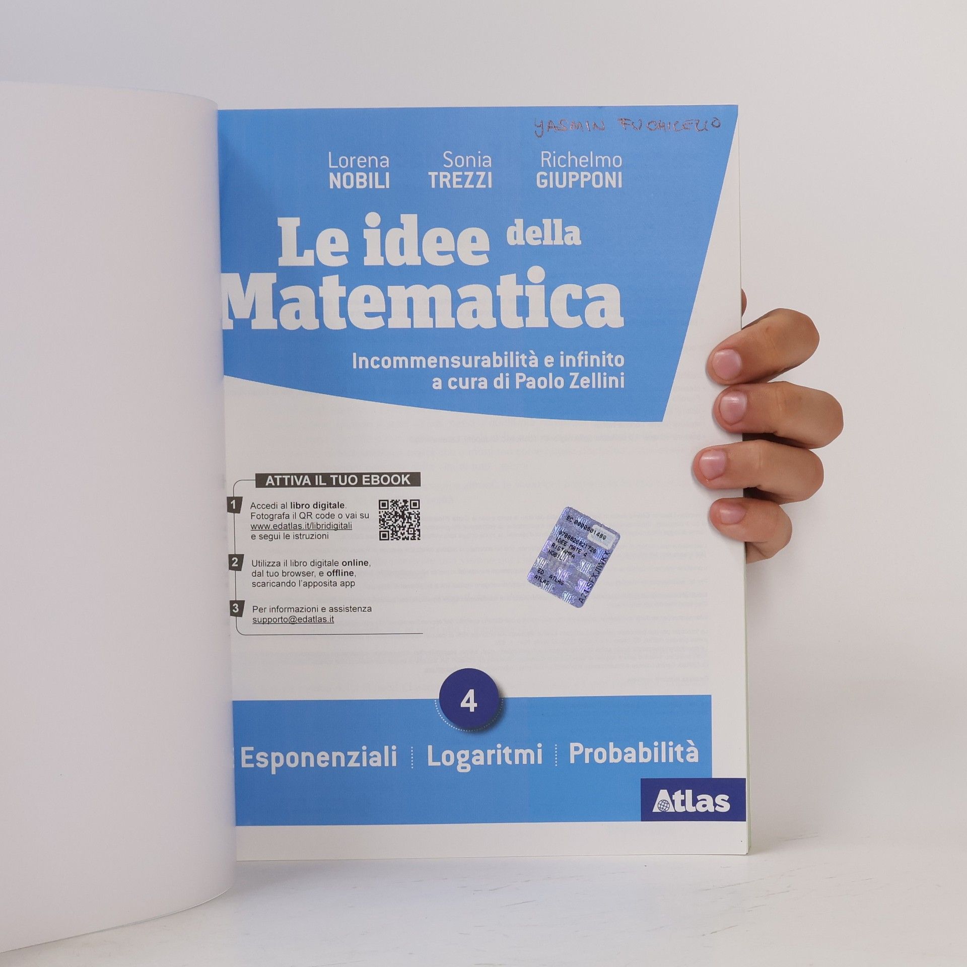 AA.VV. Le idee della Matematica 4