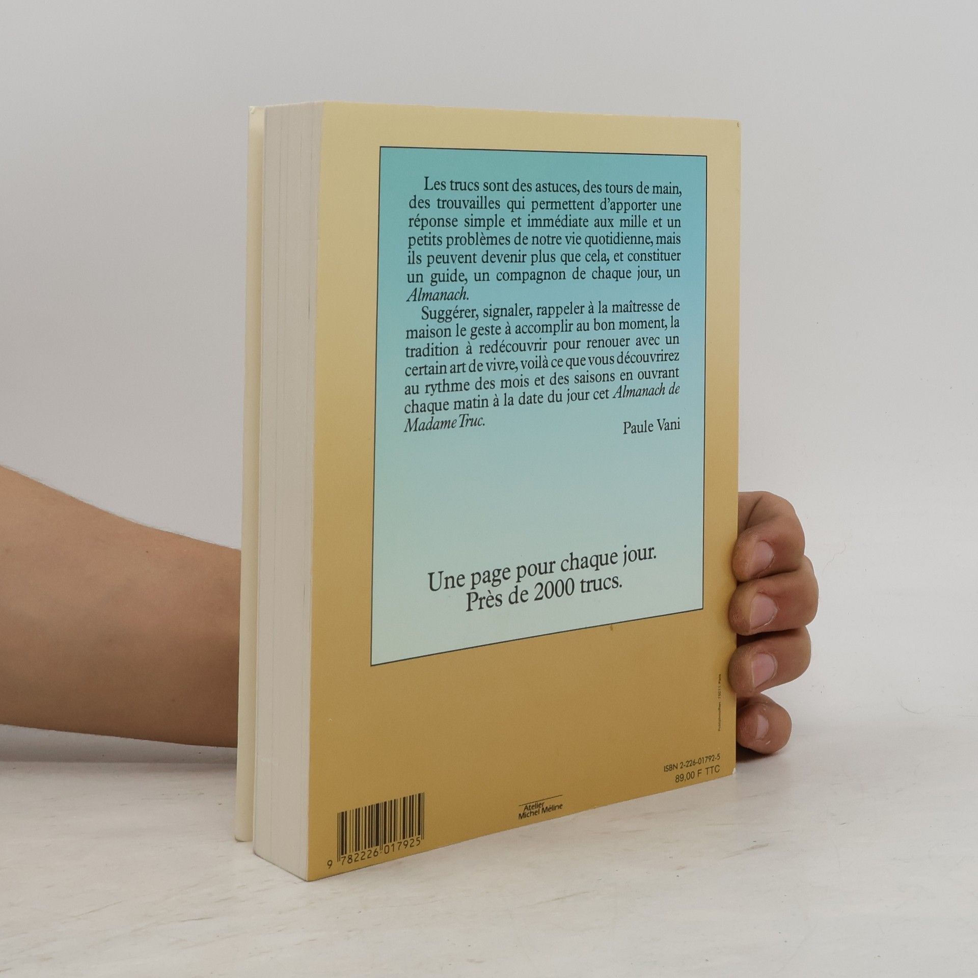 Paule Vani Almanach de Madame Truc