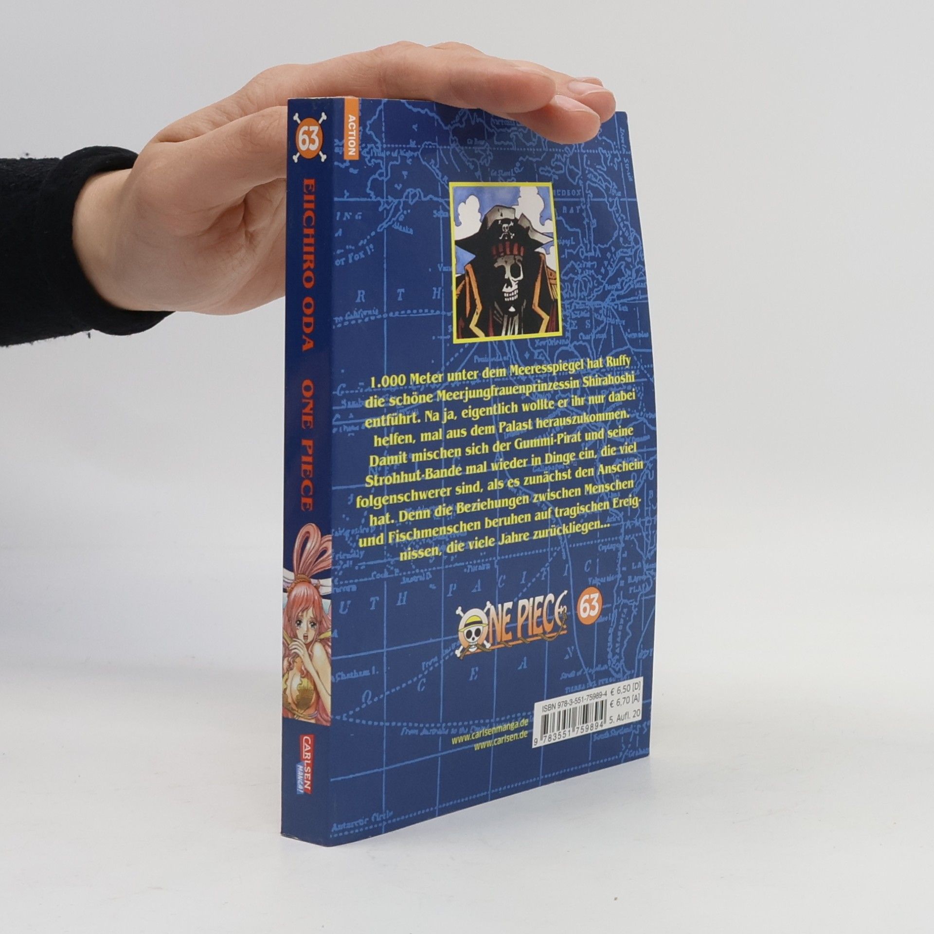 Eiichiro Oda One piece 63