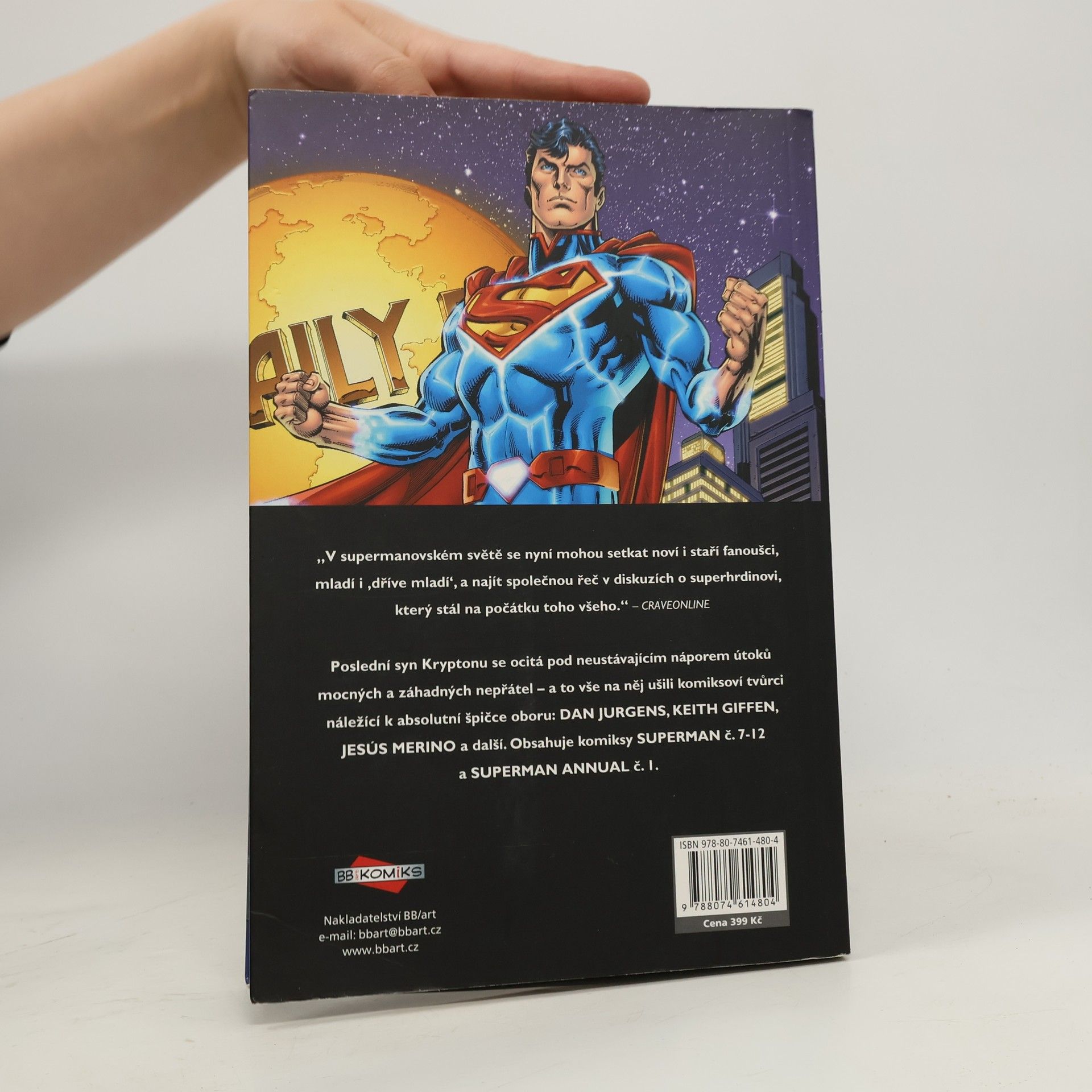 Dan Jurgens Superman. Tajnosti a lži