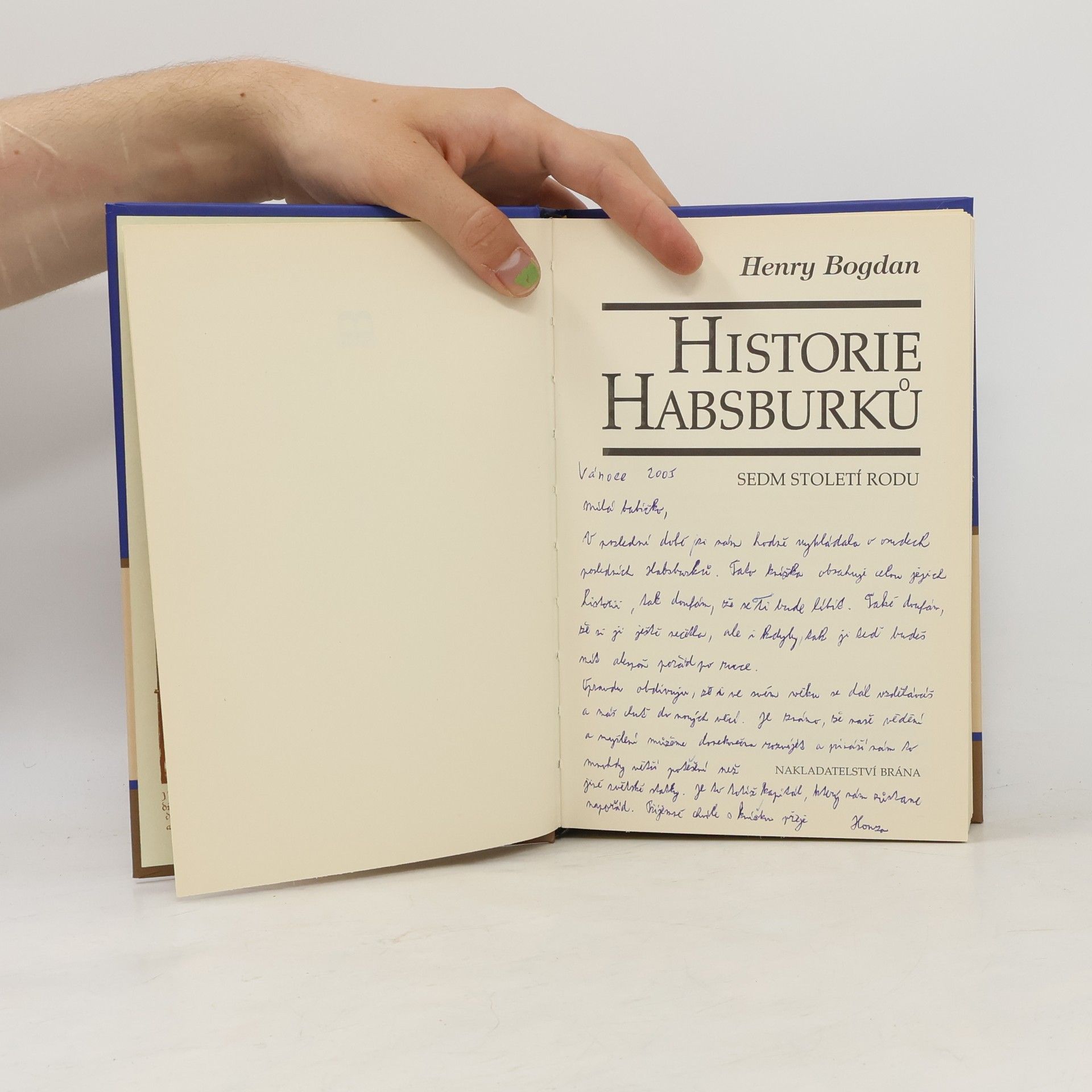 Henry Bogdan Historie Habsburků. Sedm století rodu