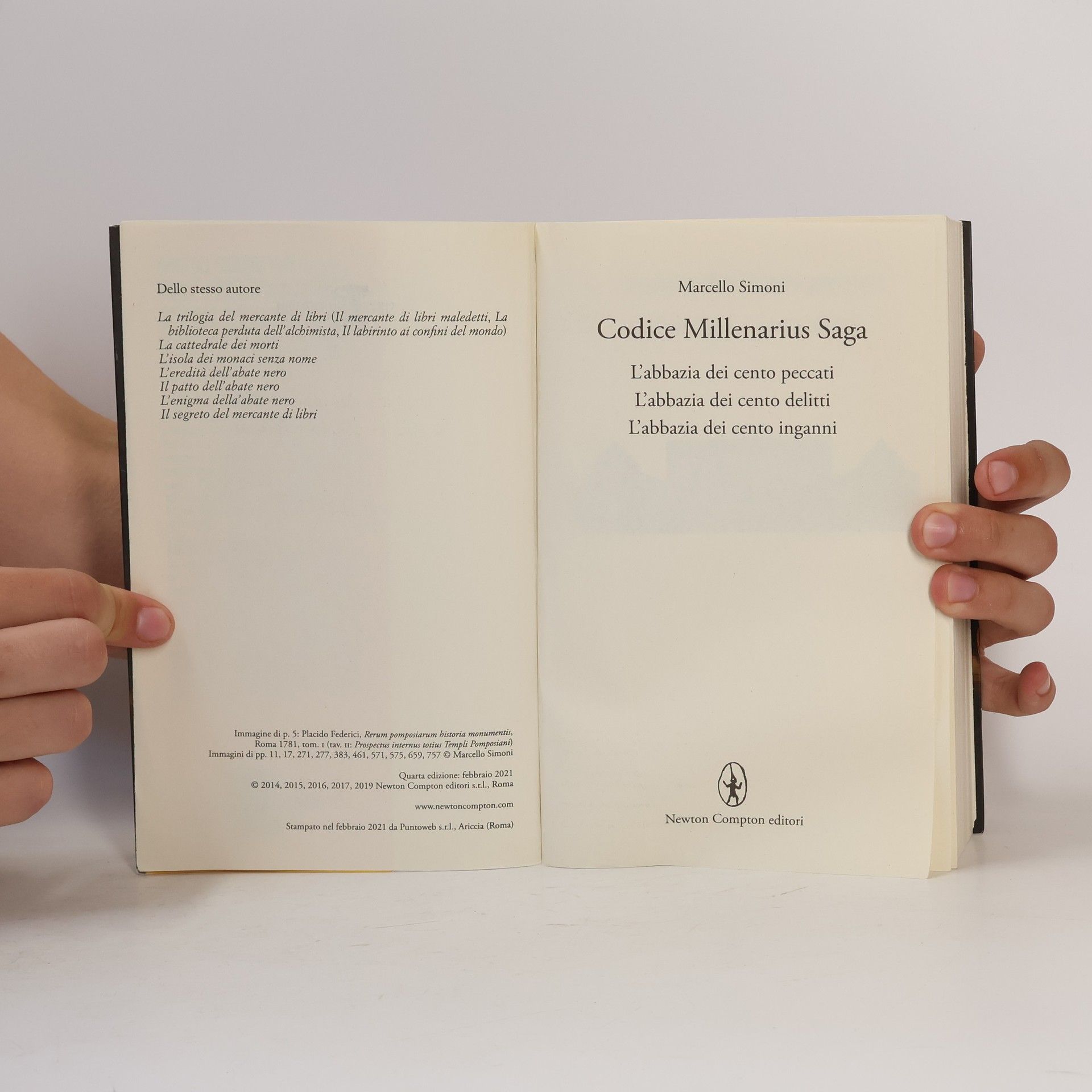 Marcello Simoni Codice Millenarius Saga