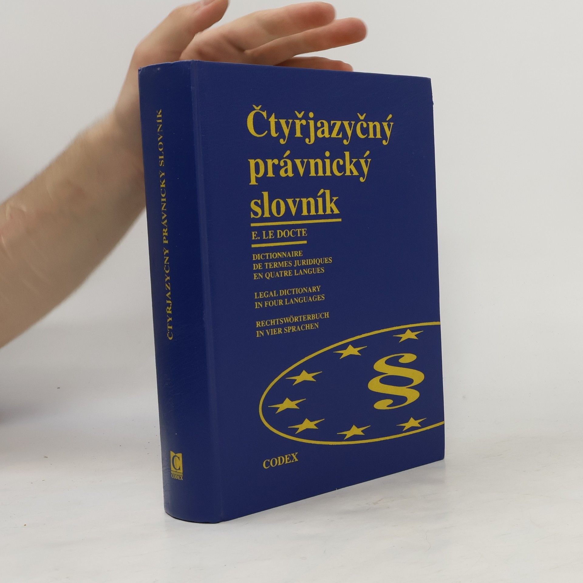 Edgard Le Docte Čtyřjazyčný právnický slovník