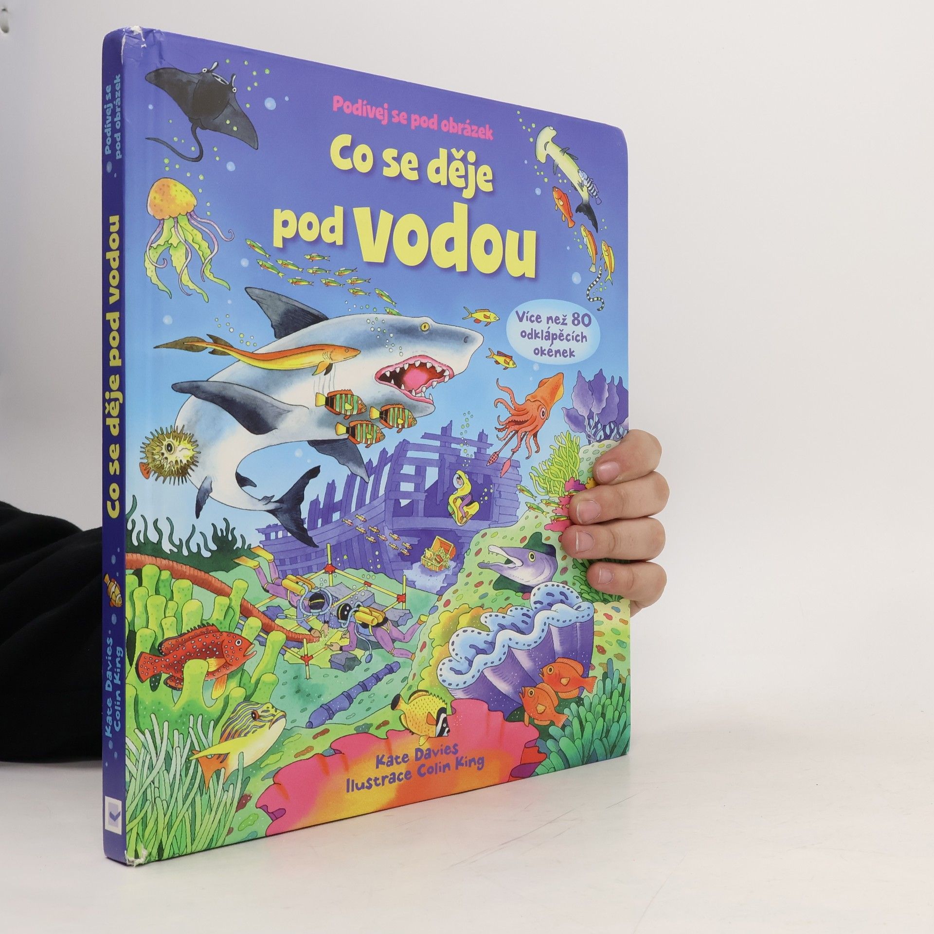 Dr Kate Davies Co se děje pod vodou : podívej se pod obrázek : více než 80 odklápěcích okének