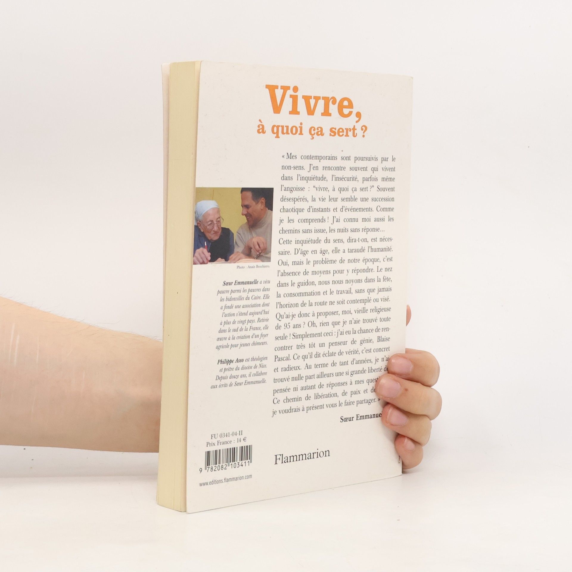 Sœur Emmanuelle Vivre, à quoi ça sert ?