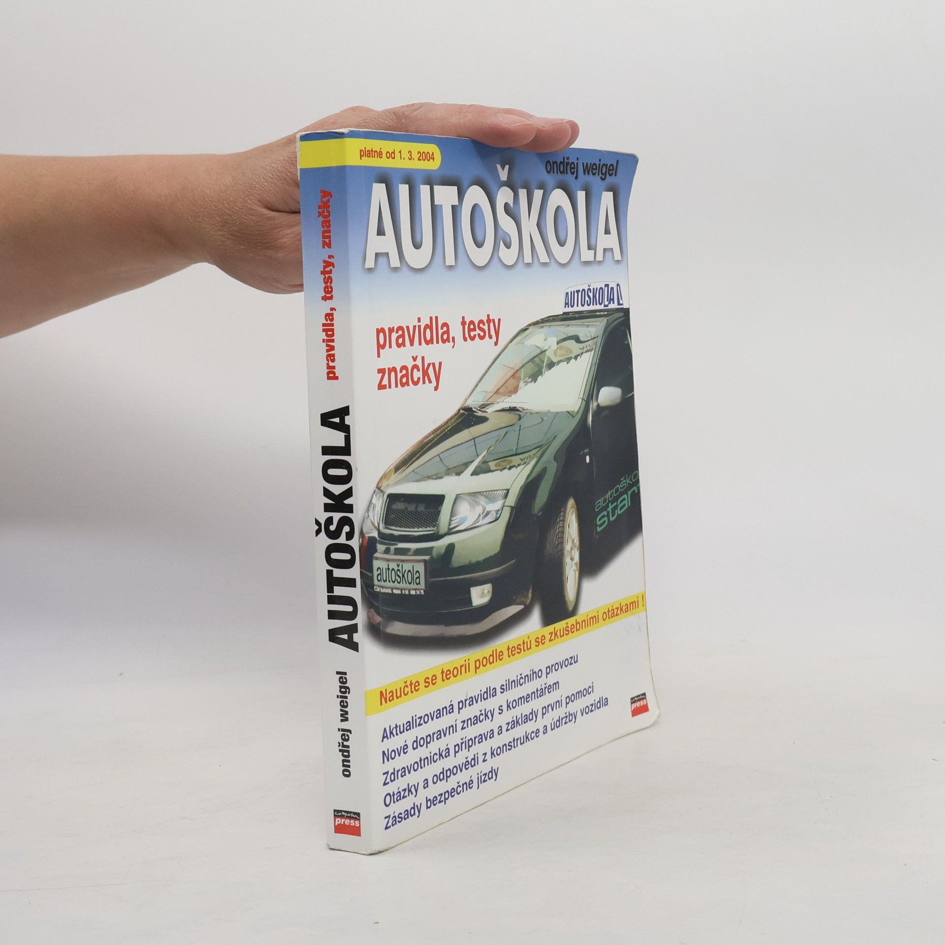 Ondřej Weigel Autoškola - pravidla, testy, značky
