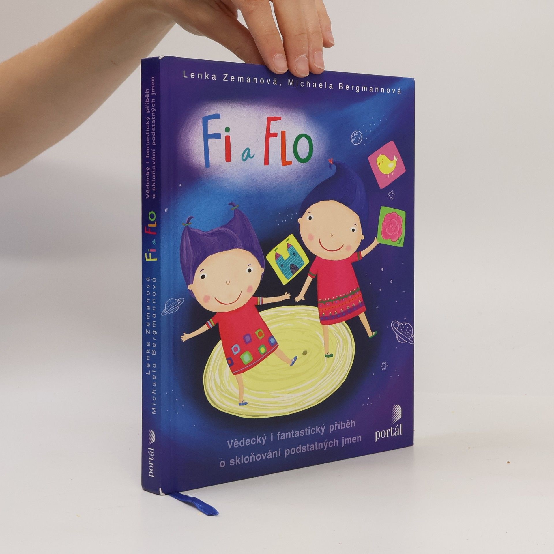 Michaela Bergmannová Fi a Flo: Vědecký i fantastický příběh o skloňování podstatných jmen