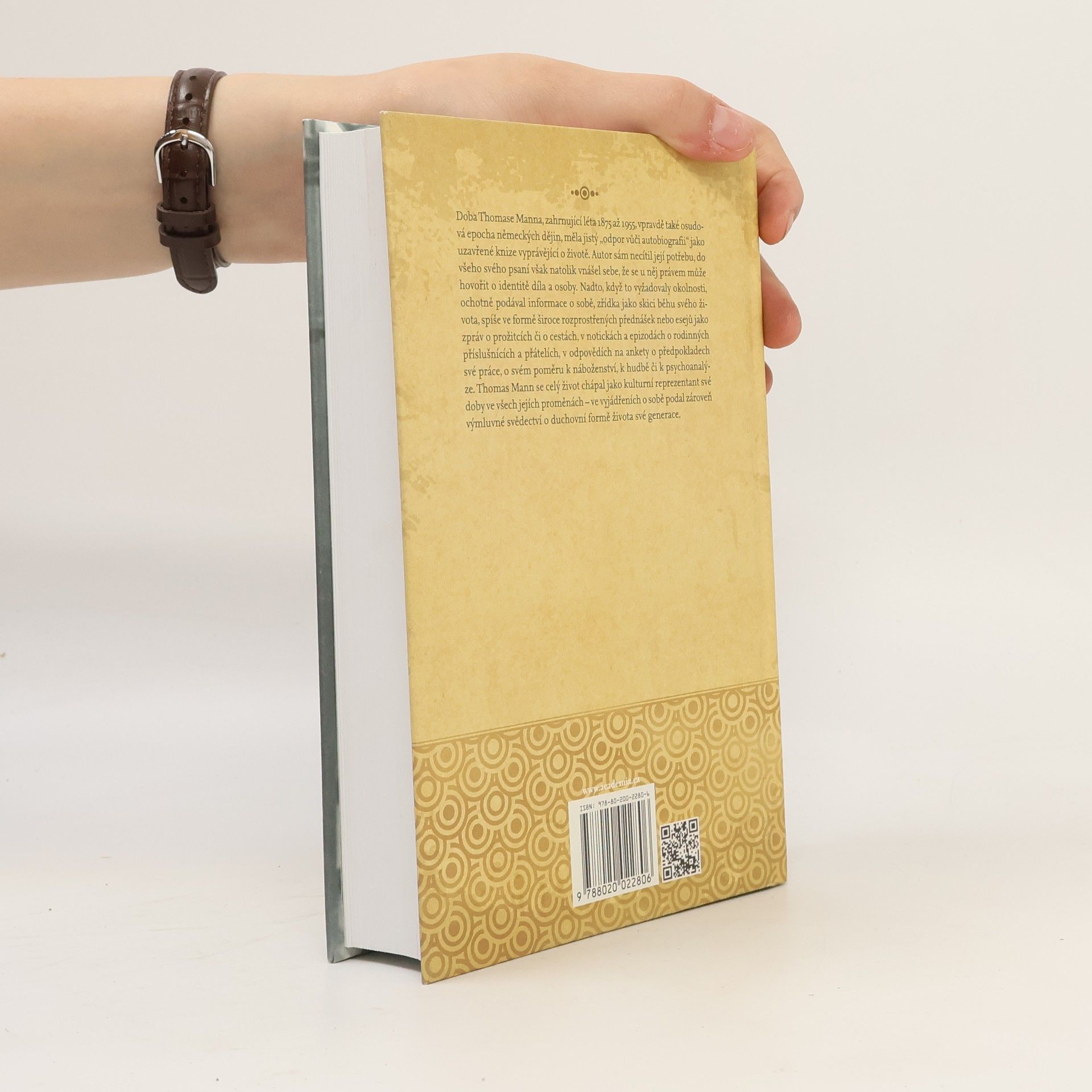 Thomas Mann O sobě : autobiografické spisy