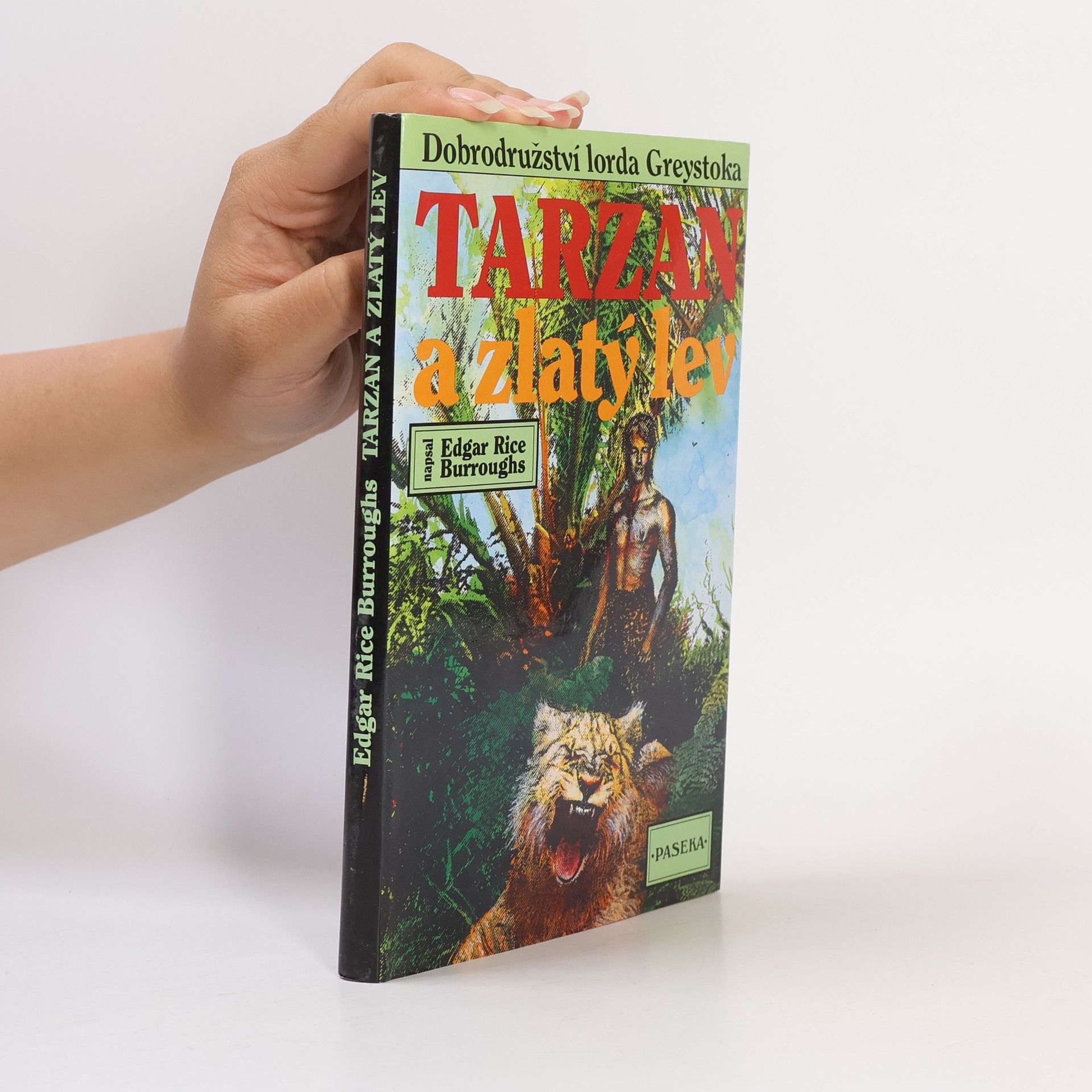Edgar Rice Burroughs Tarzan a zlatý lev