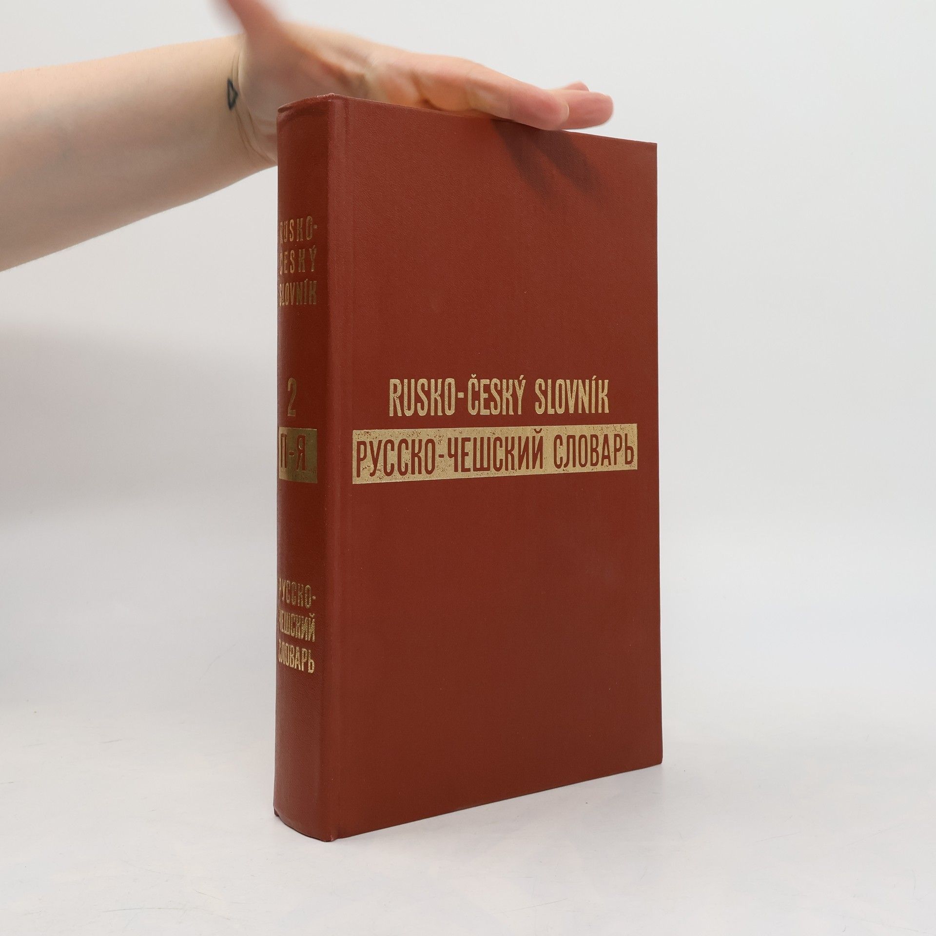 Kolektiv autorů Rusko-český slovník 2. Русско-чешский словарь. п-я
