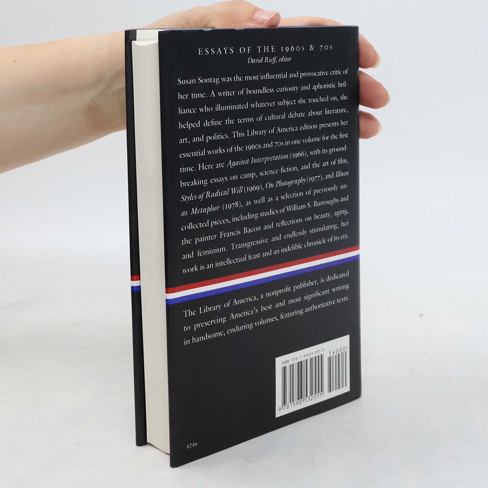 Susan Sontag Susan Sontag: Essays of the 1960s & 70s (LOA #246)