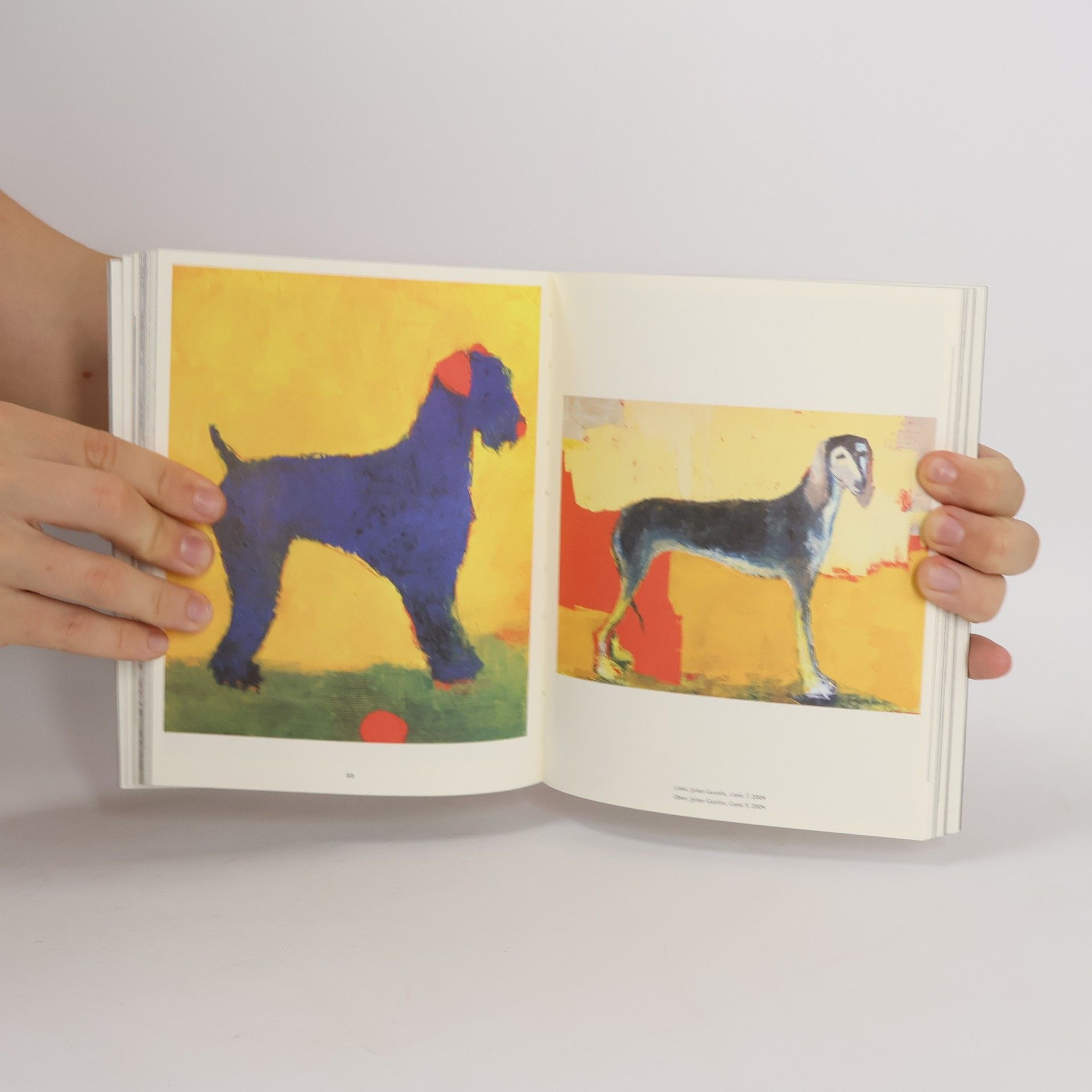 Angus Hyland Hunde in der Kunst