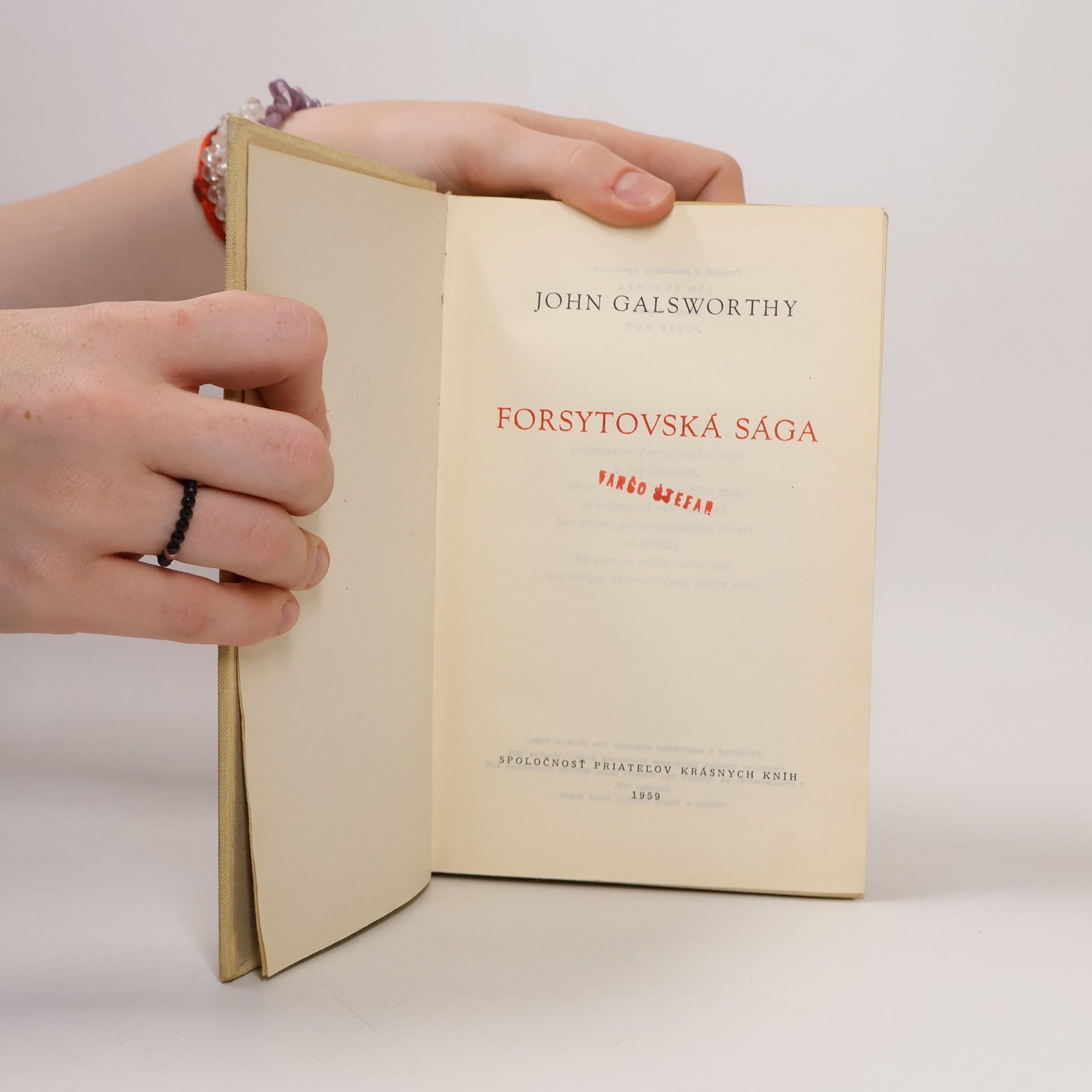 John Galsworthy Forsytovská sága