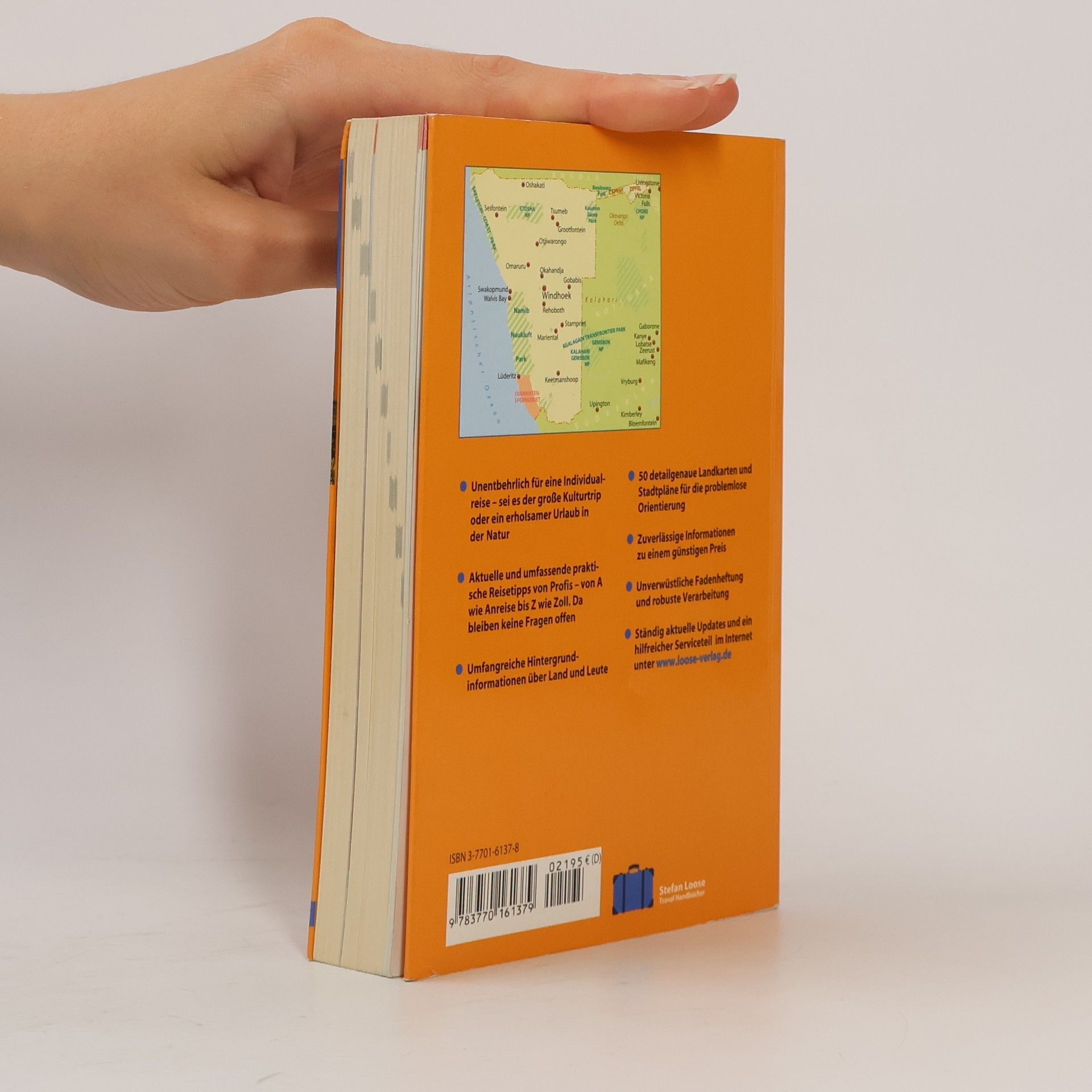 Livia Pack Travel-Handbuch Namibia