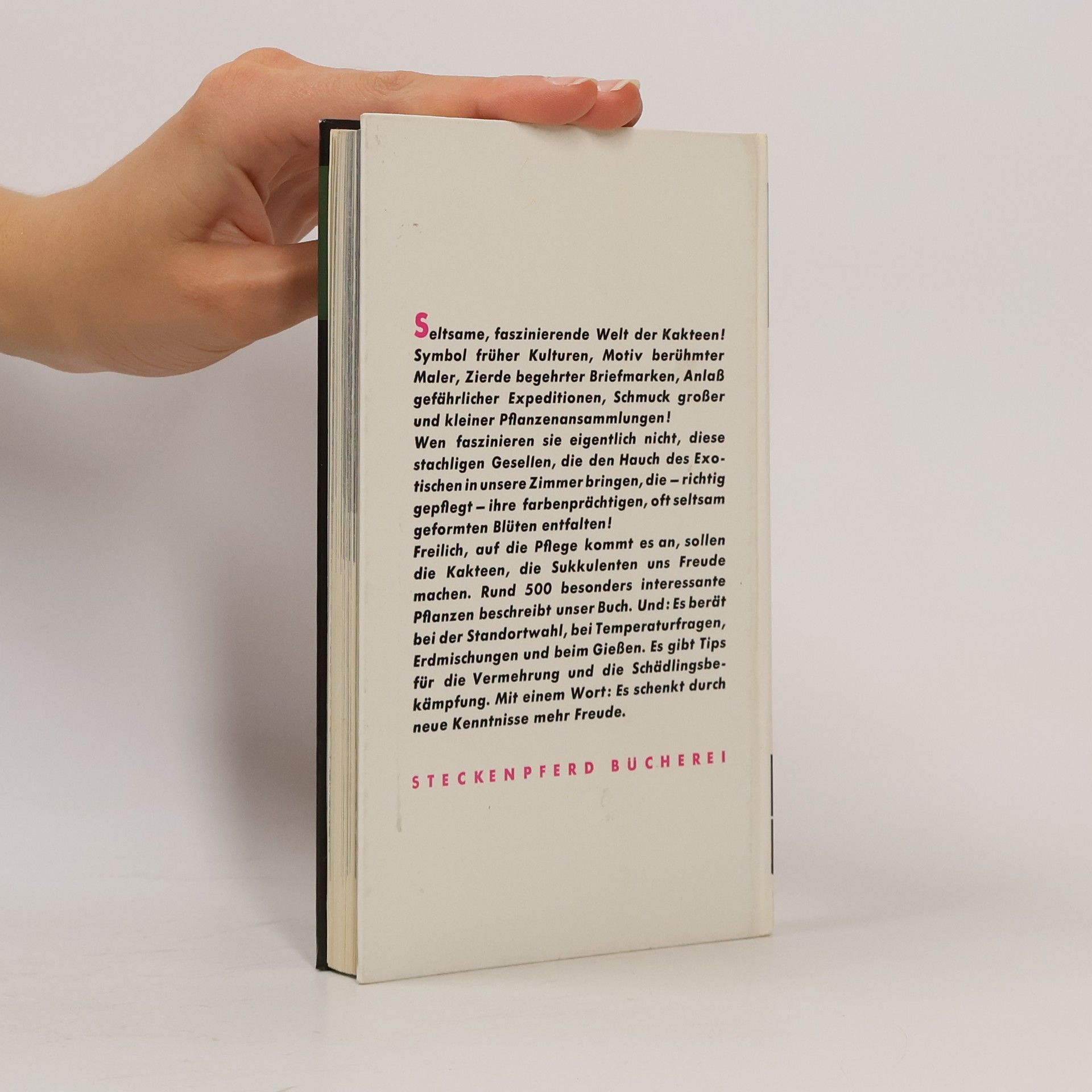 Werner Hoffmann Das kleine Kakteenbuch