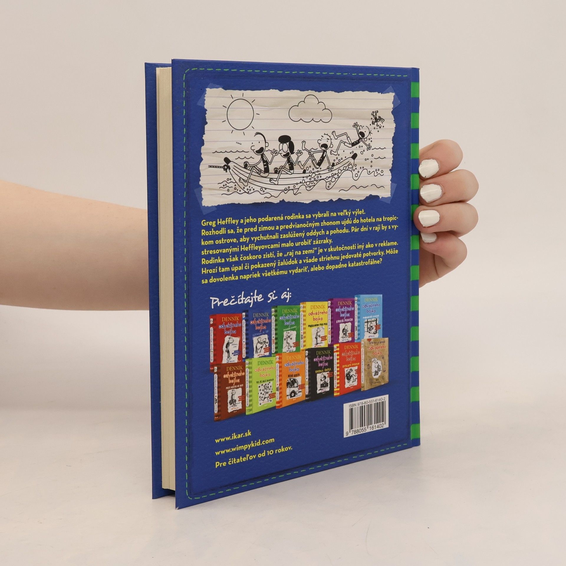 Jeff Kinney Denník odvážneho bojka 12. Rodinný úlet